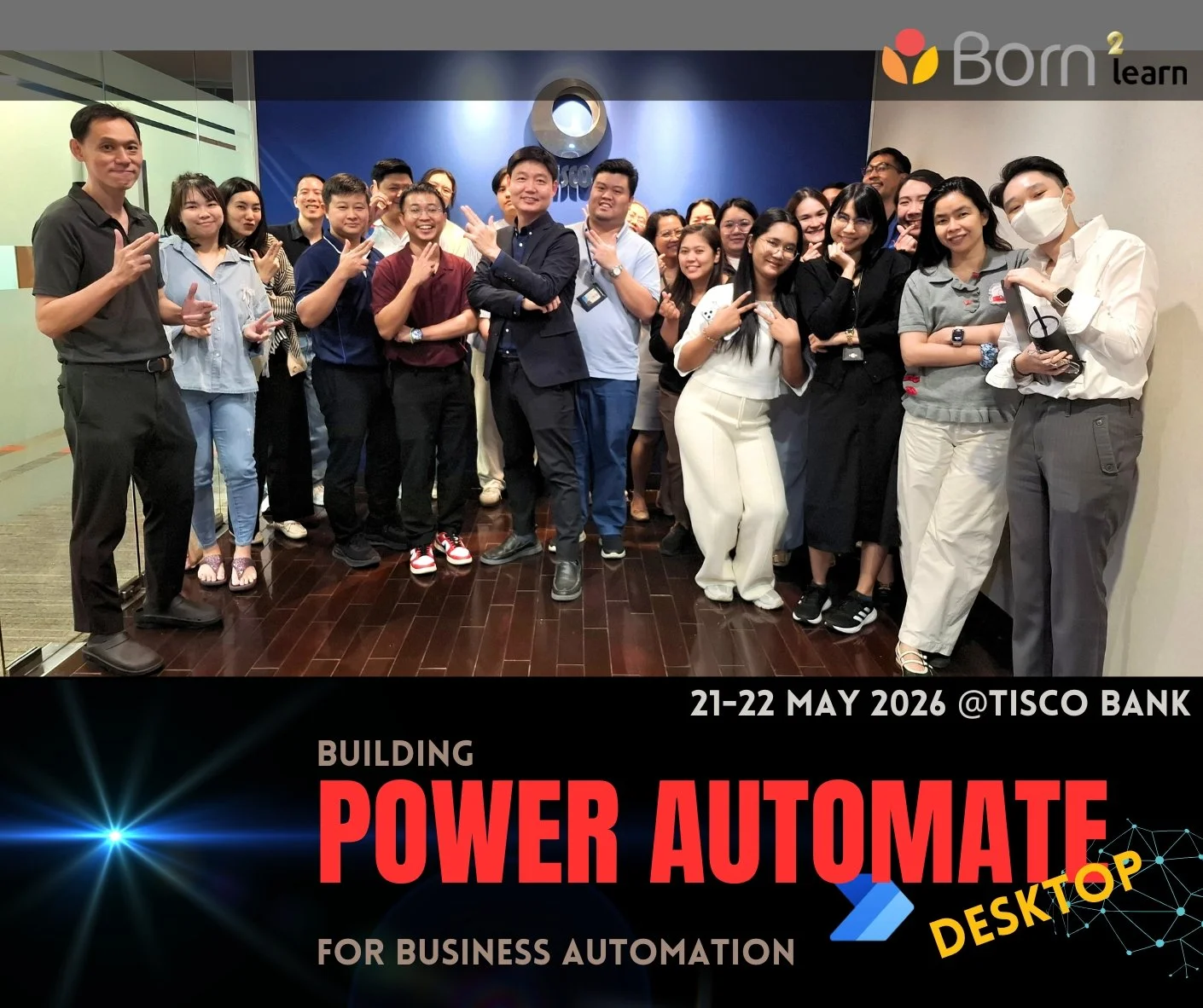 อบรม Power Automate Desktop (21-22 พ.ค. 2569)@TISCO BANK #2