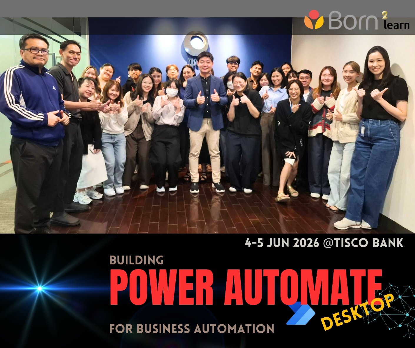 อบรม Power Automate Desktop (4-5 มิ.ย. 2569)@TISCO BANK #3