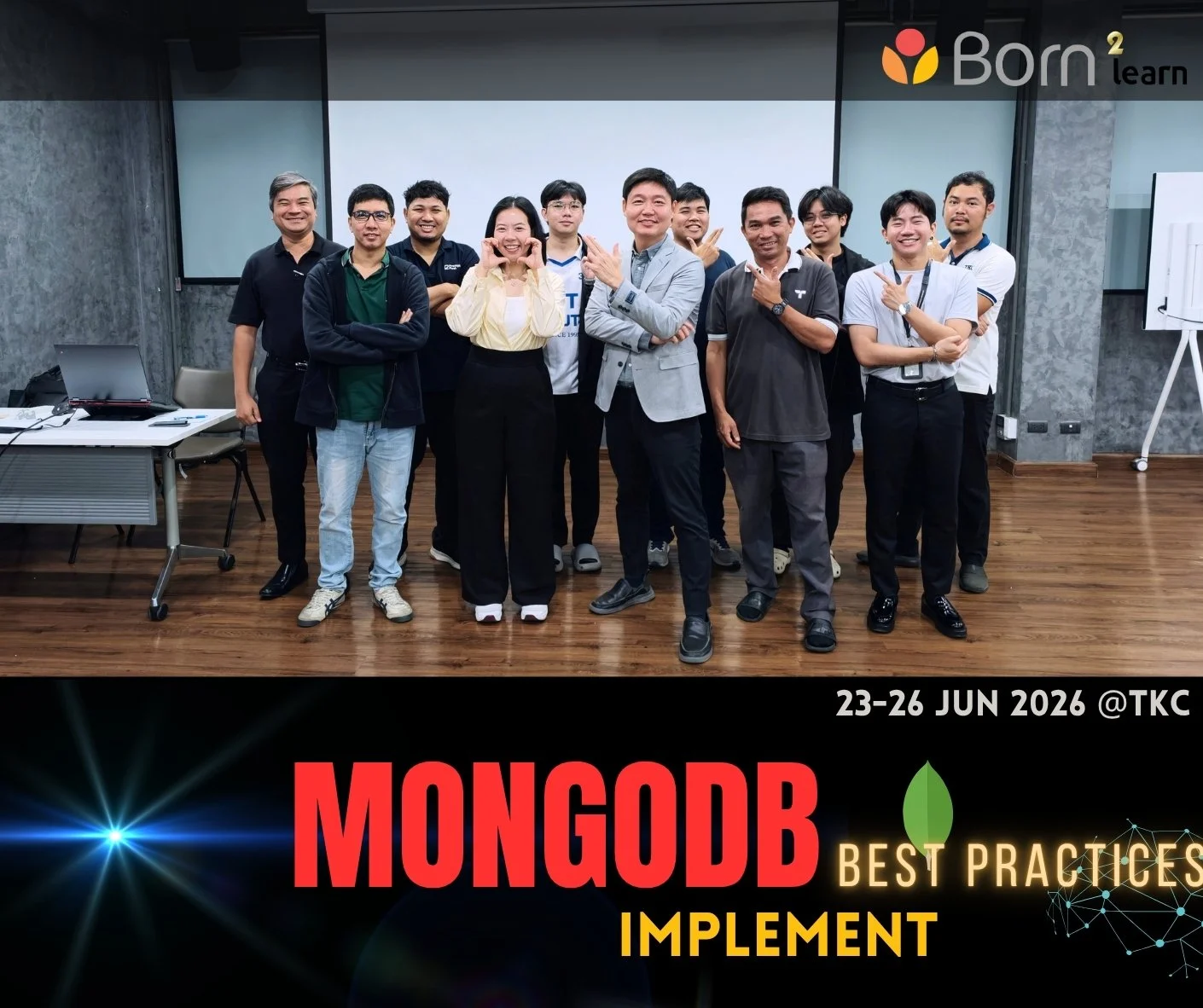 อบรม Implement NoSQL with MongoDB(23-26 มิ.ย. 2569)@TKC
