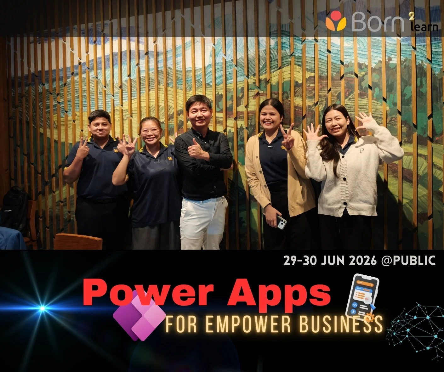 อบรม Power Apps (29-30 มิถุนายน 2569)@Public