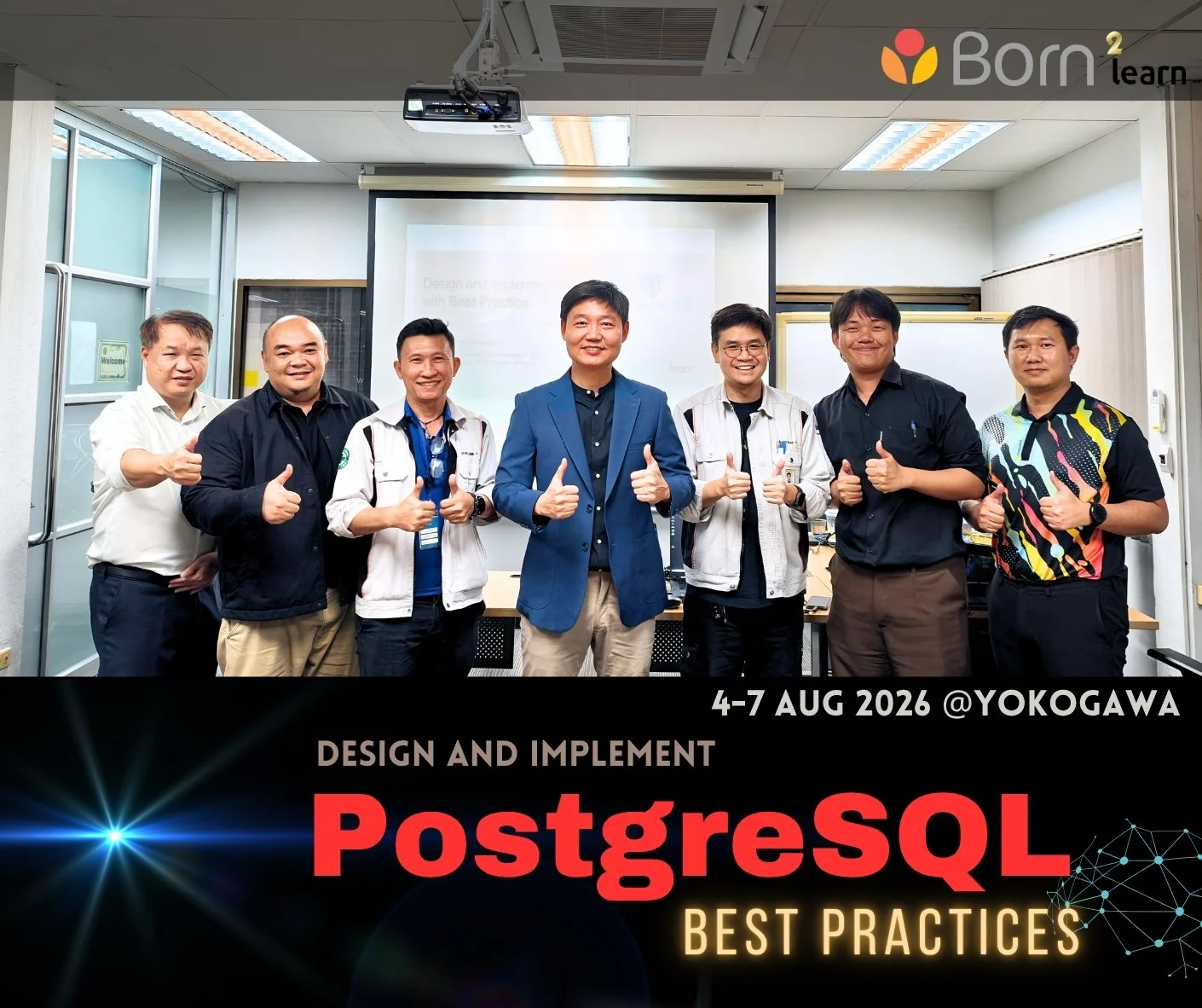 อบรม PostgreSQL (4-7 ส.ค. 2569) @YOKOGAWA