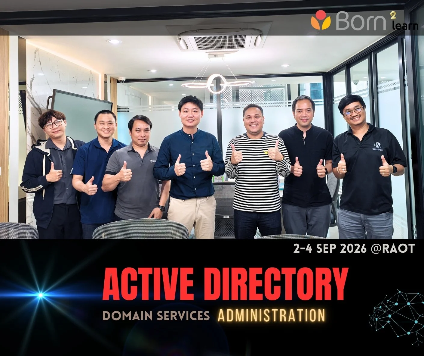 อบรม Active Directory Domain Services Administration(2-4 กันยายน 2569)@RAOT