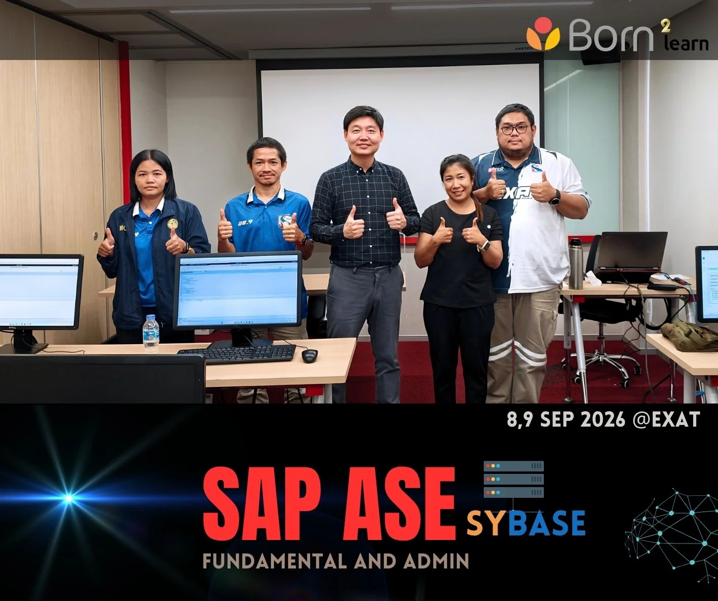 อบรม SAP ASE (SYBASE) (8-9 ก.ย. 2569)@EXAT