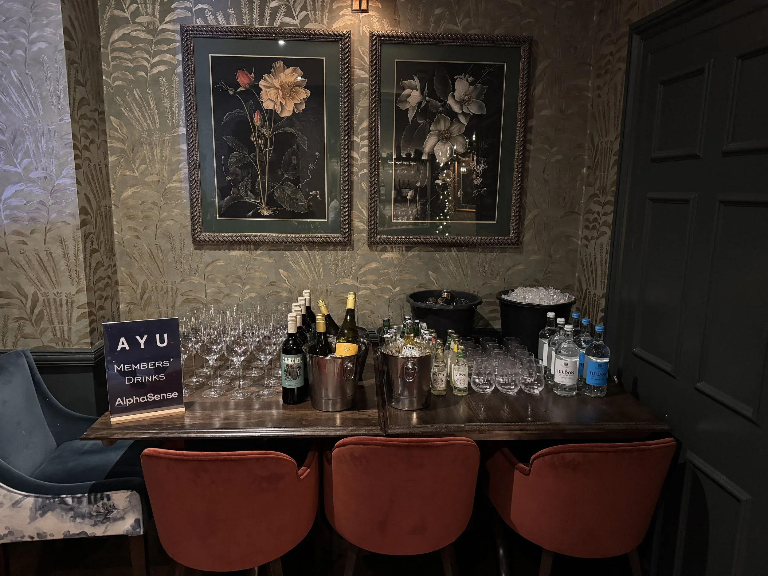 AYU Members’ Drinks with AlphaSense