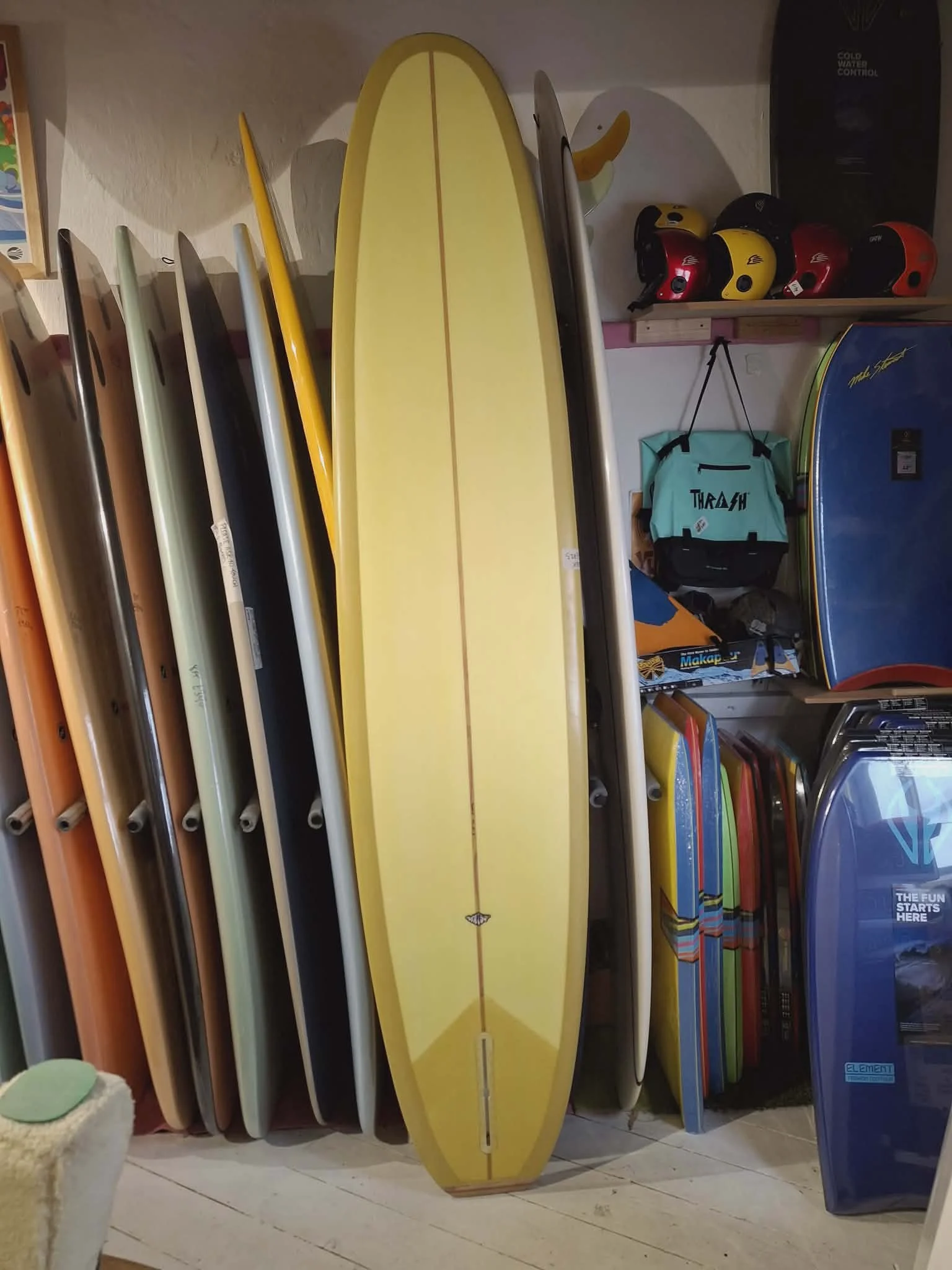 WHITBURN `Toe Curler` longboards