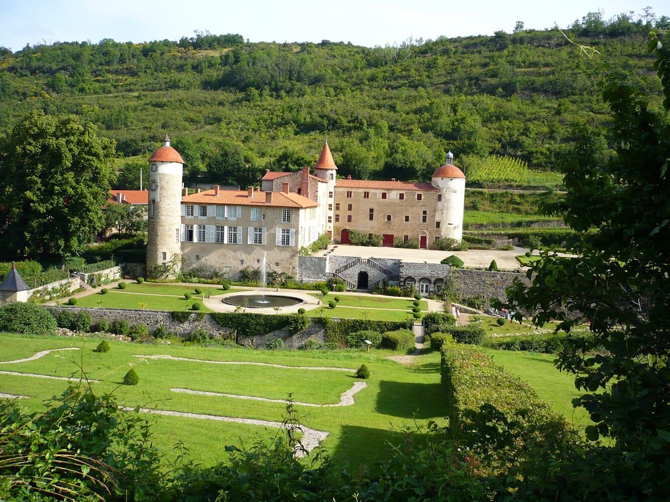 Le château de la Batisse à Chanonat