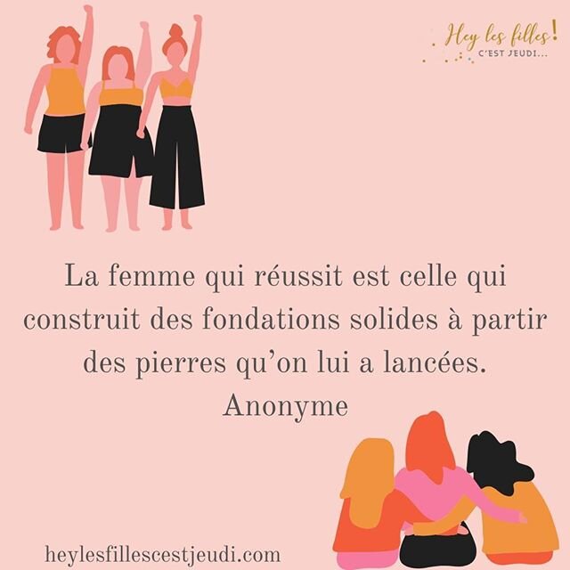 On vous laisse m&eacute;diter sur cette citation anonyme !

#heylesfillescestjeudi #reseau #reseaufeminin #auvergne #auvergnerhonealpes #girlboss #girlbosslife #entrepreneure #entrepreneuse #entrepreneuriatfeminin #entrepreneuriat #clfd #femmes #cler