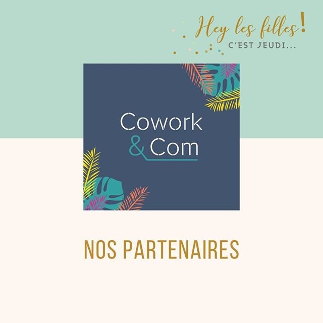 🌺Nos partenaires🌺
Nous adorons travaill&eacute; chez @coworkcom &agrave; Sayat, chez Anne H&eacute;l&egrave;ne et Charlotte. 
L'espace de coworking est tellement agr&eacute;able et calme.
La salle de r&eacute;union accueille aussi r&eacute;guli&egr