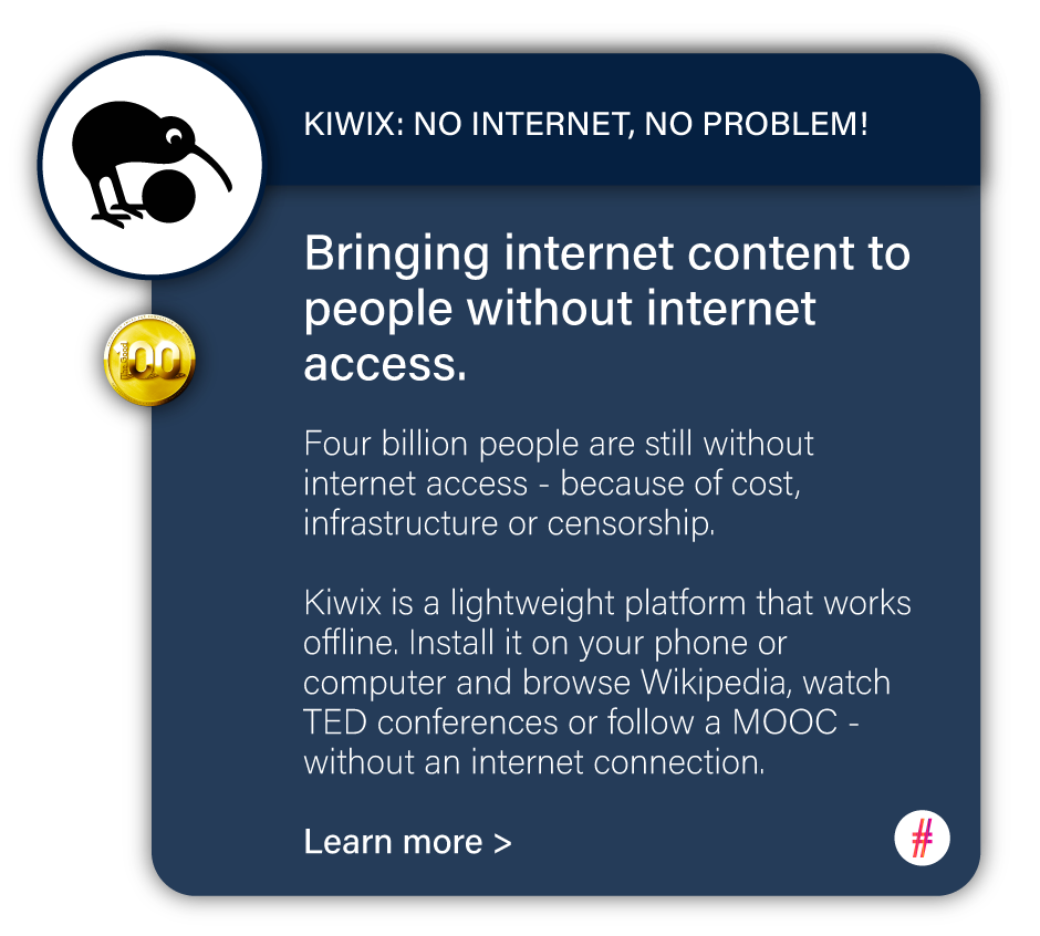 Why doesnt kiwix work on my android mylifelockq