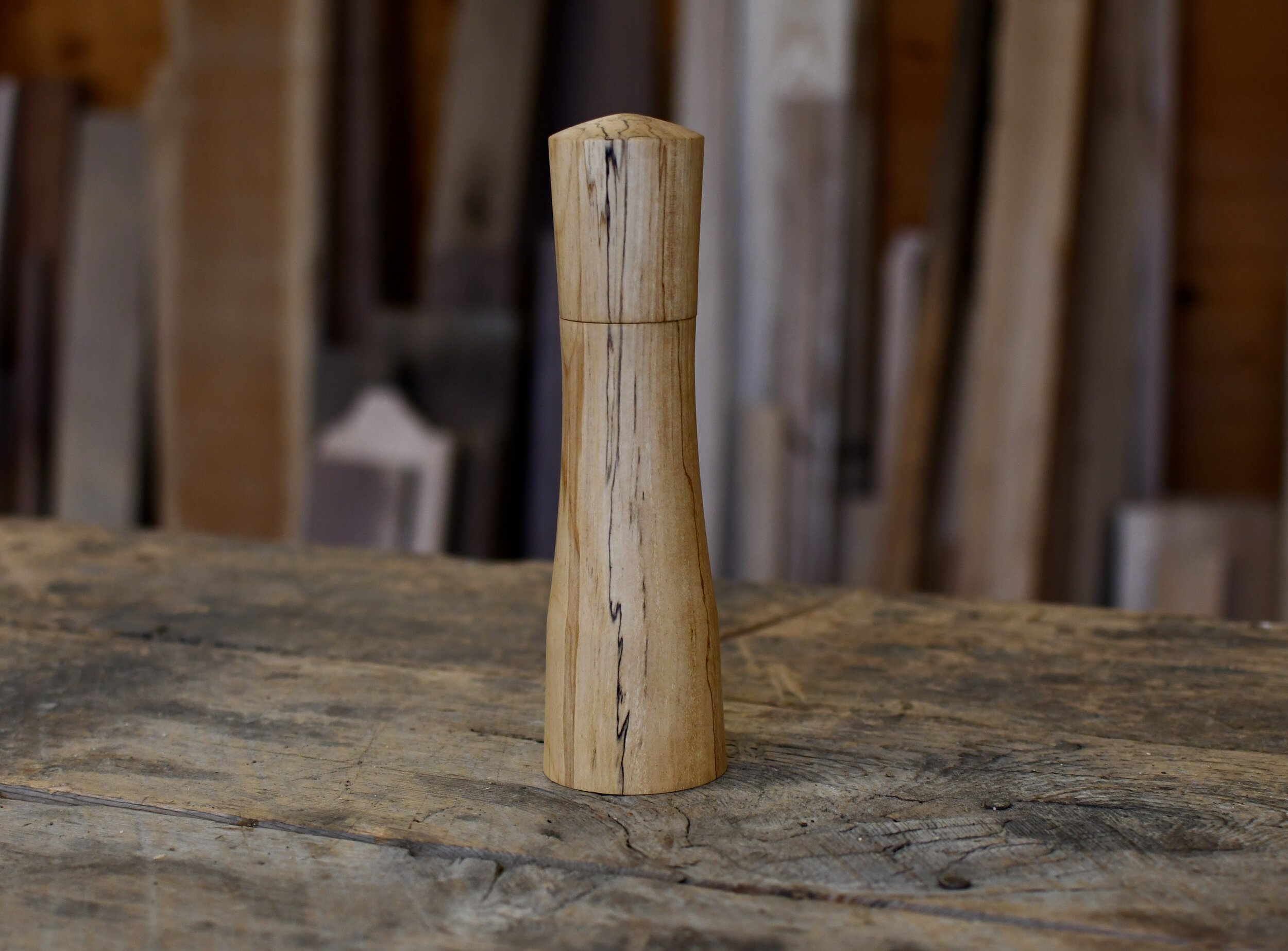 Spalted Birch Pepper Mill