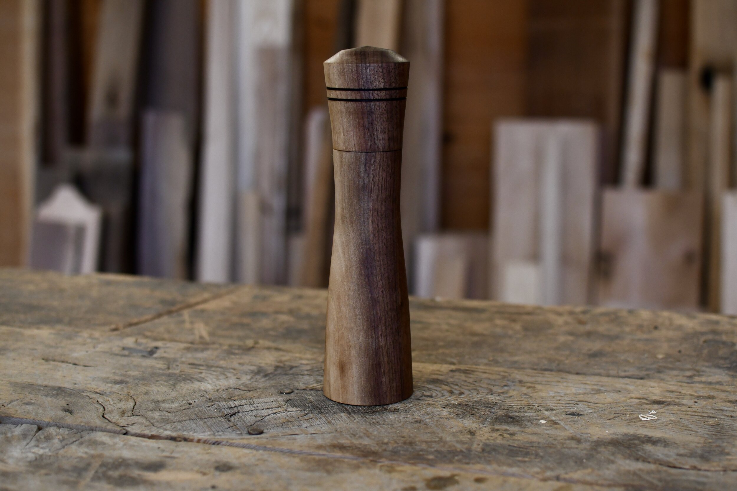 Tall Walnut Pepper Mill