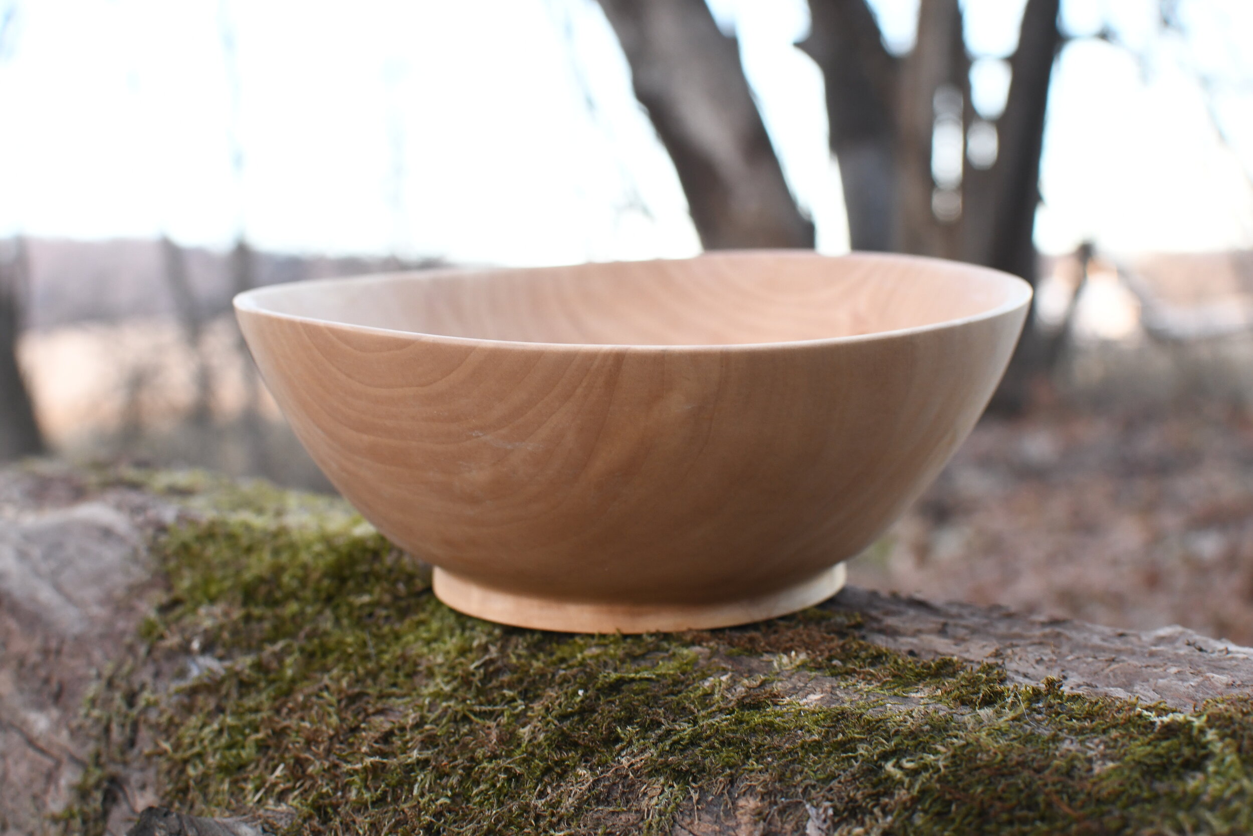 Crisp Pearwood Bowl