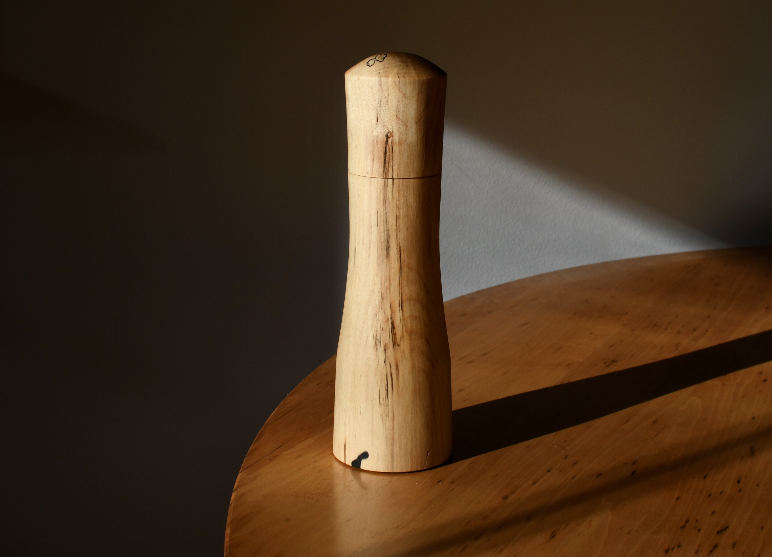 Birch Pepper Mill