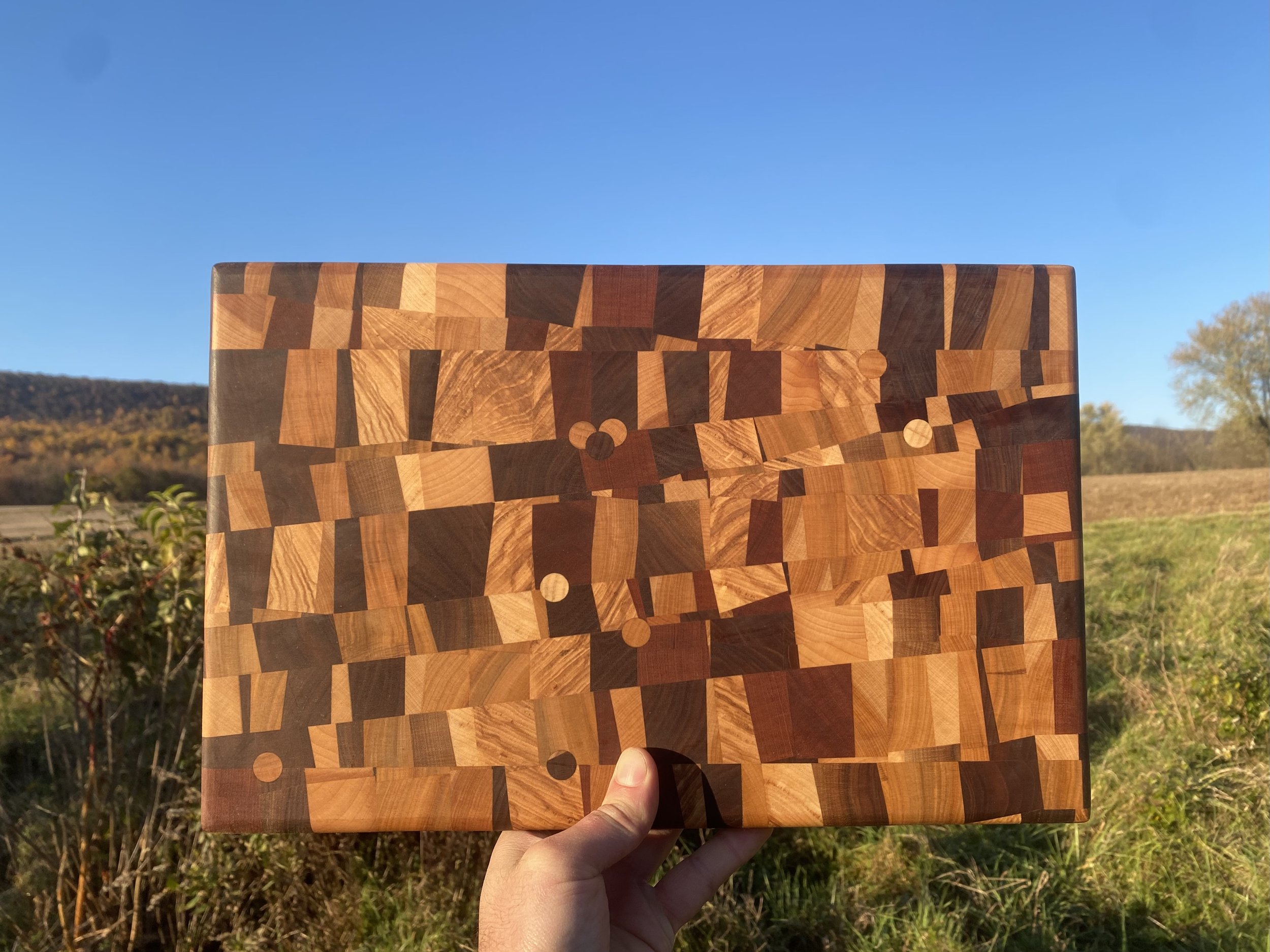 Long End Grain Chaos Board