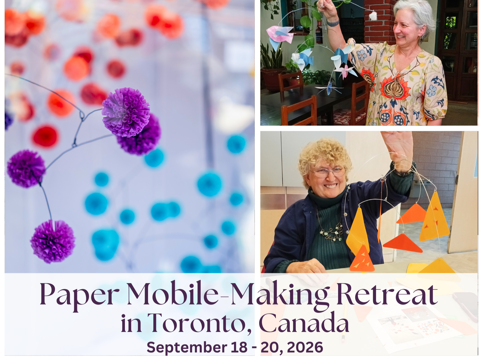3-day Paper Mobile-Making Retreat | Toronto