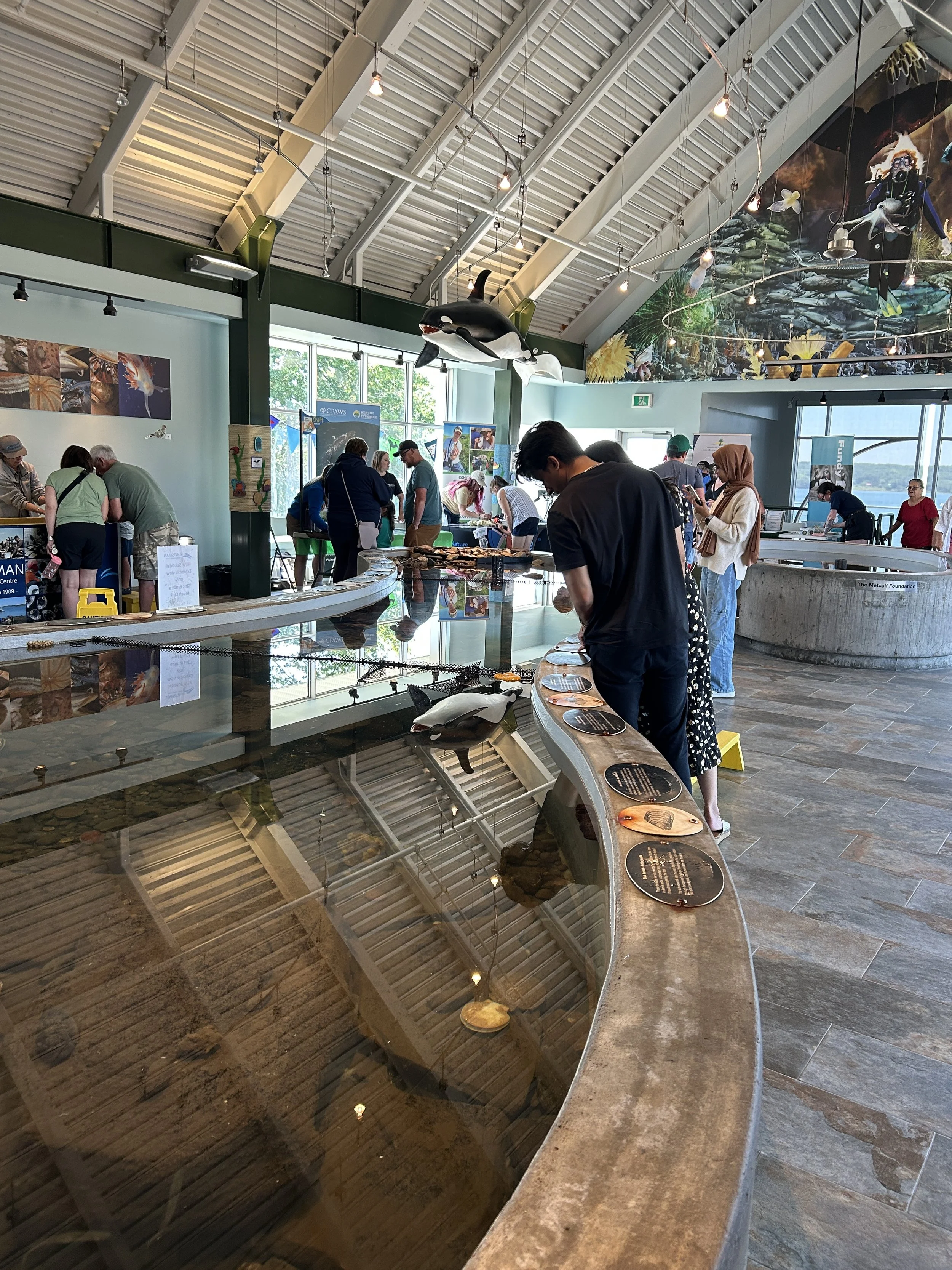 Huntsman Marine Science Centre Booth