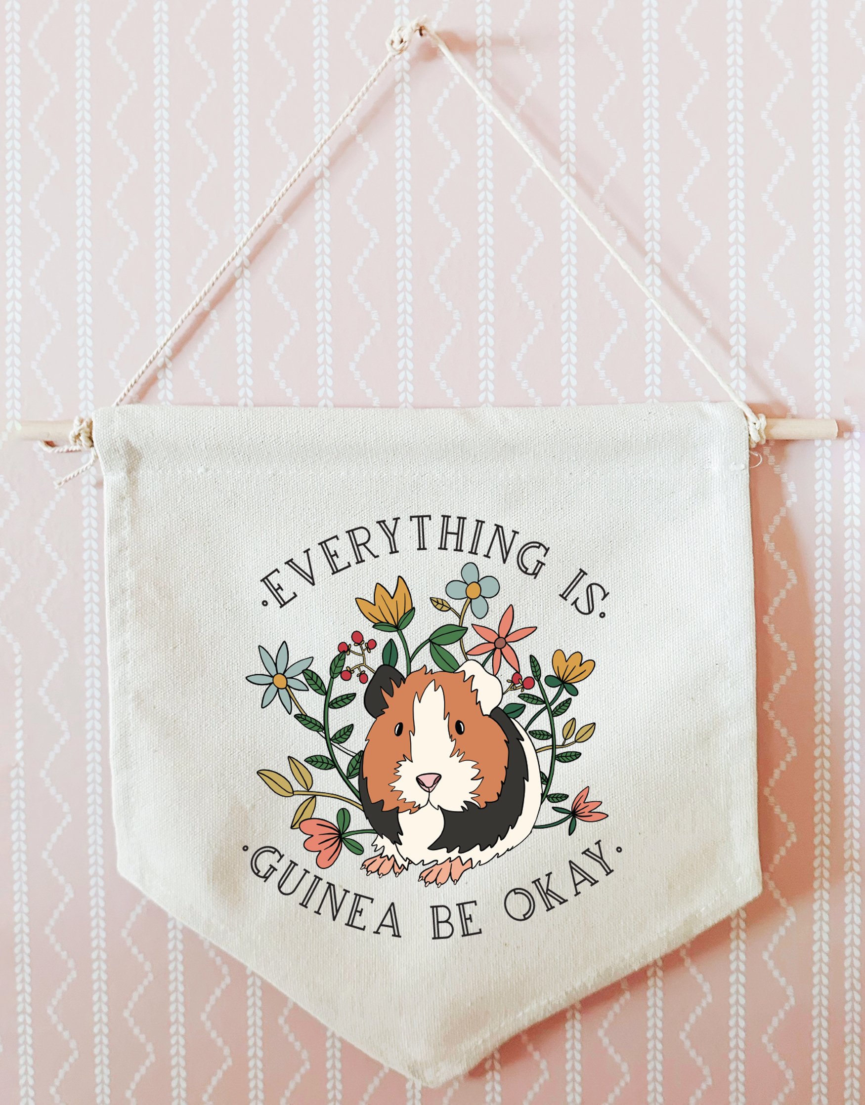 Guinea Be Okay Pennant Flag