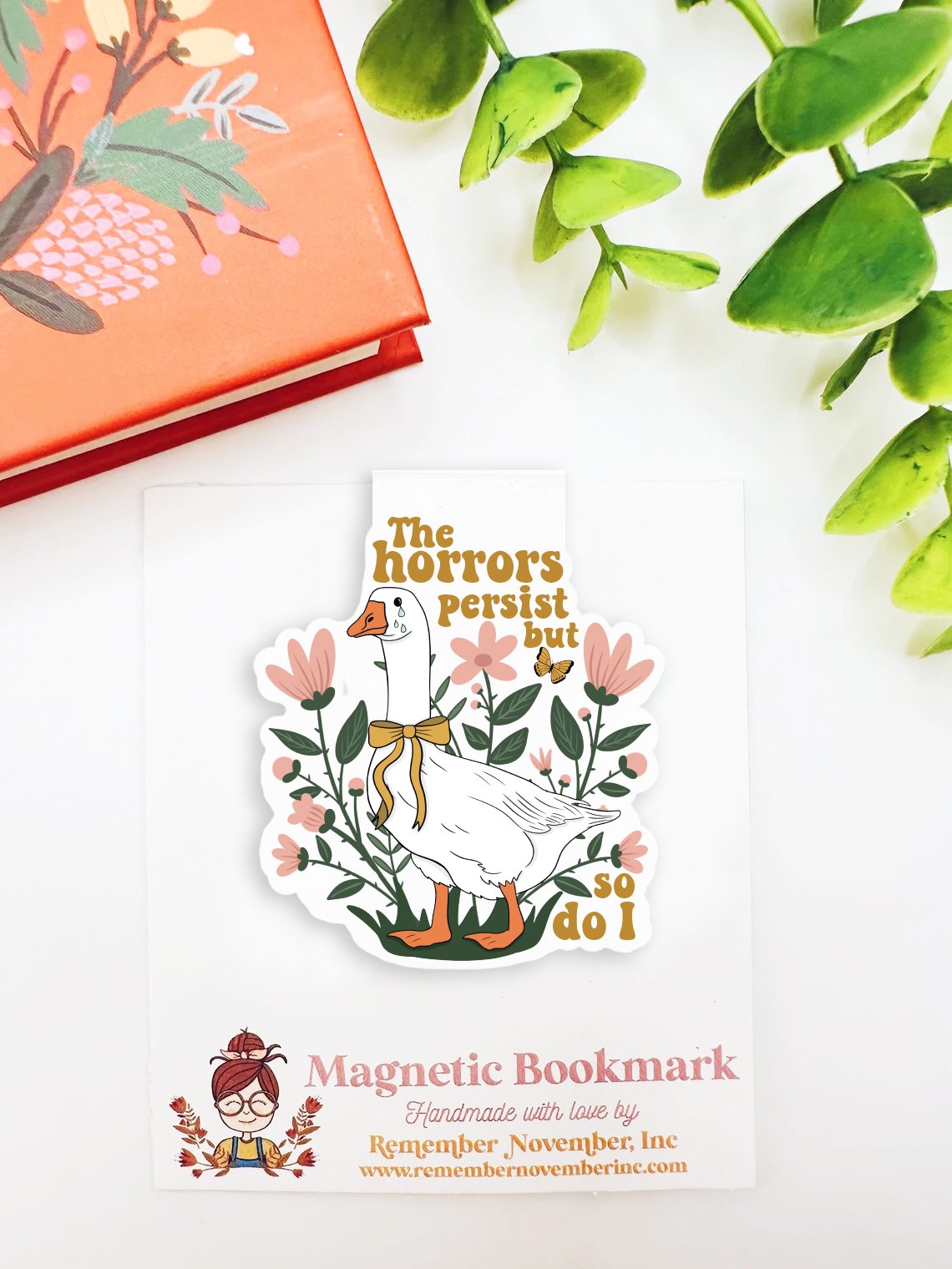 Goose Bookmark