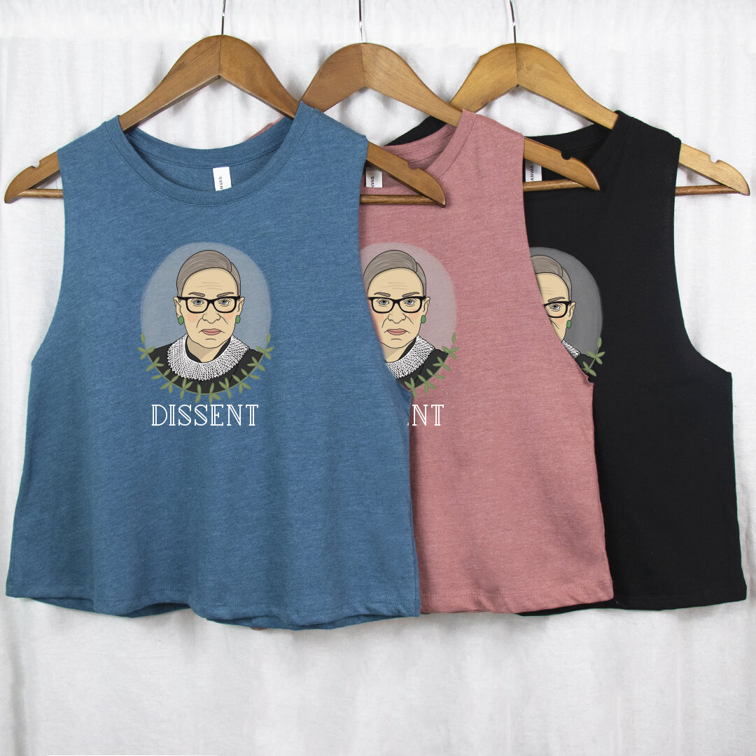 RBG Racerback Cropped Tank