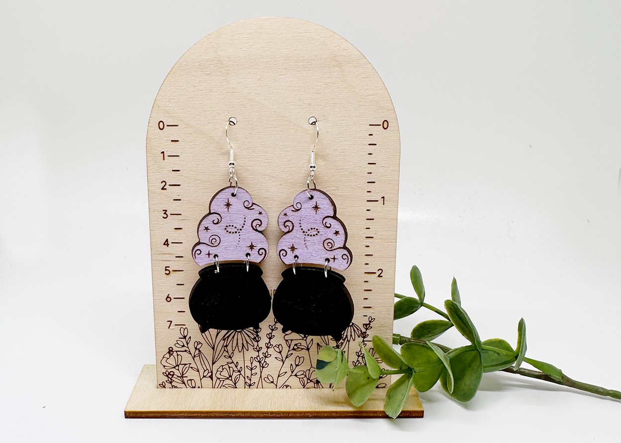 Cauldron Dangle Earrings