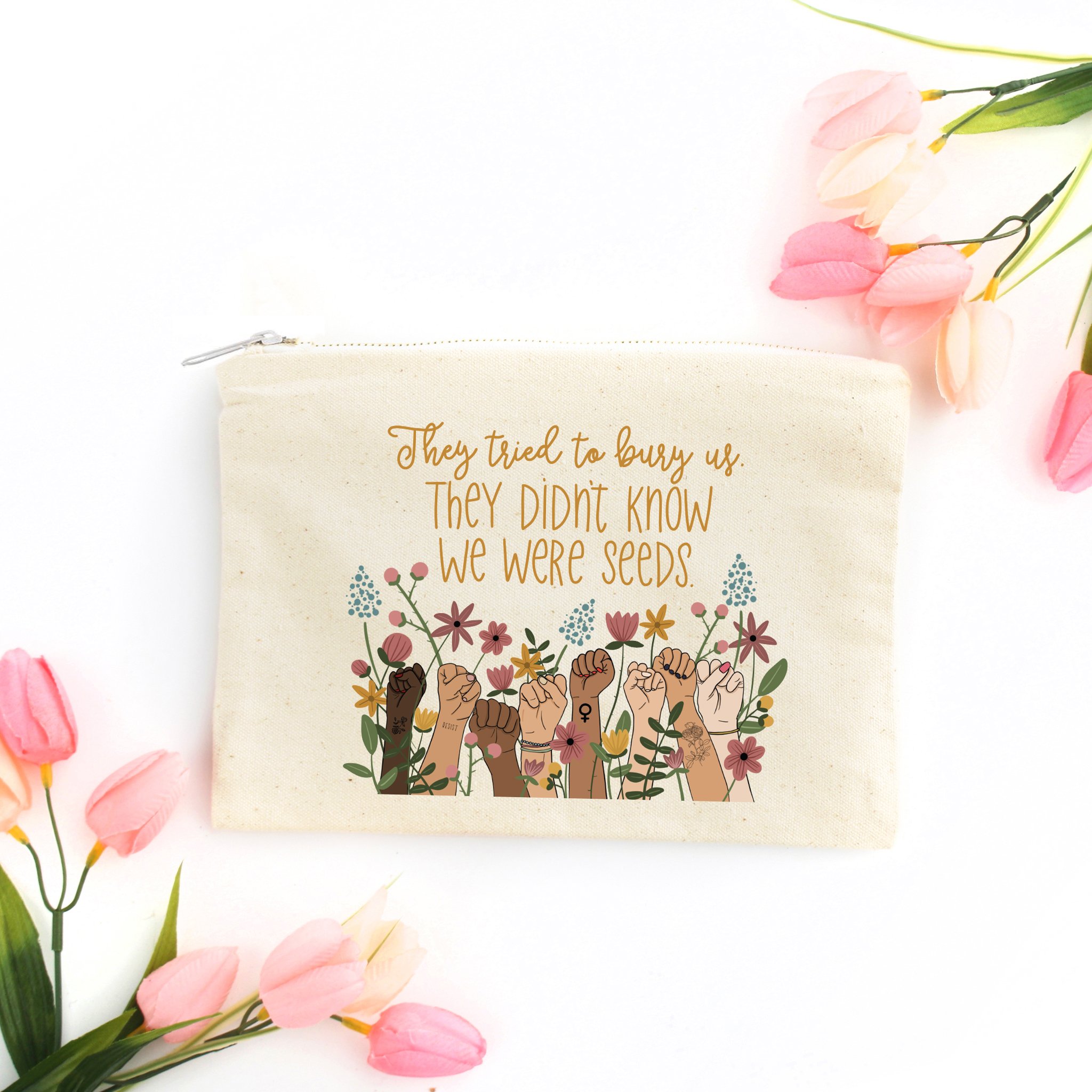 Women Empowerment Cosmetic Bag