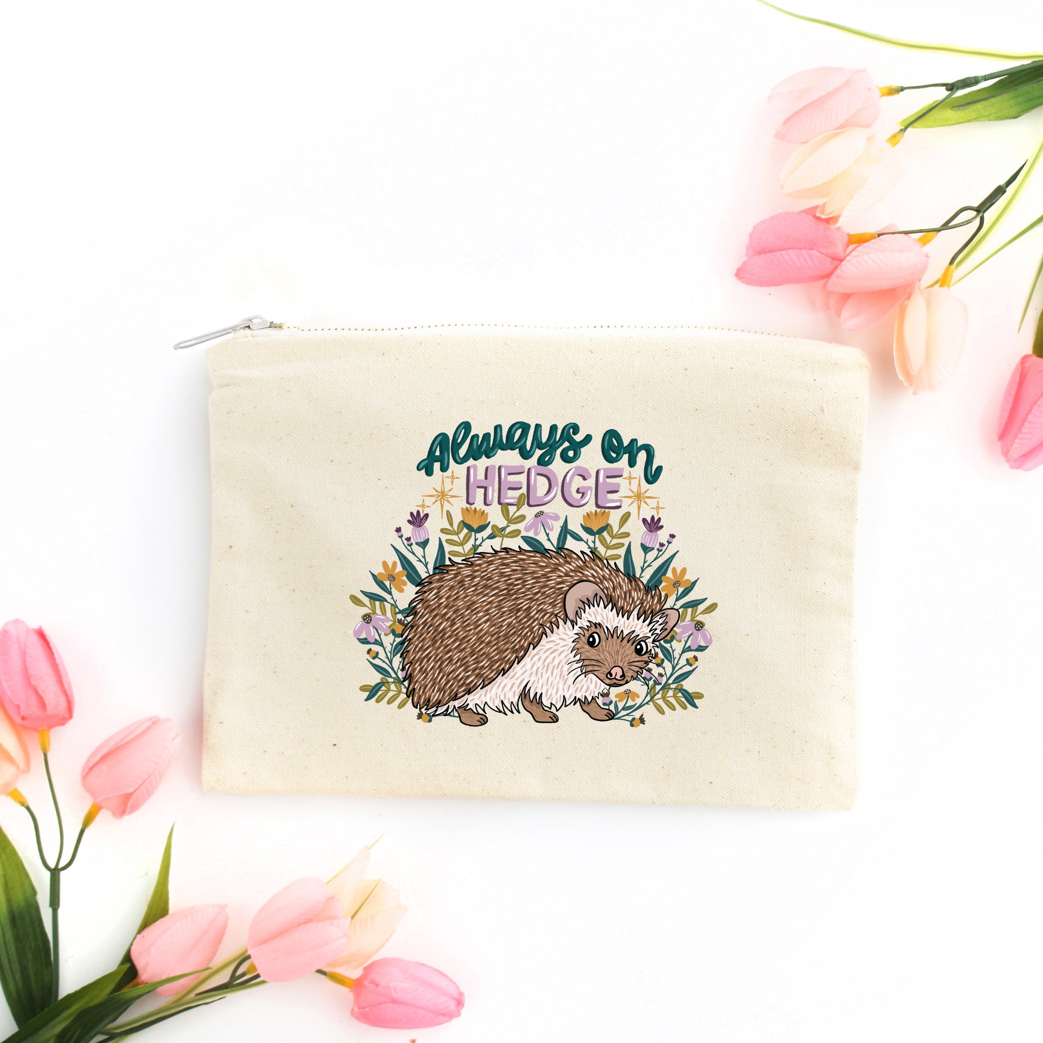 Hedgehog Cosmetic Bag