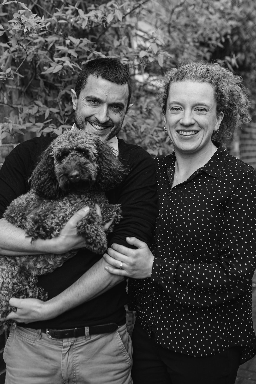 With my Dog (Tula) and Partner