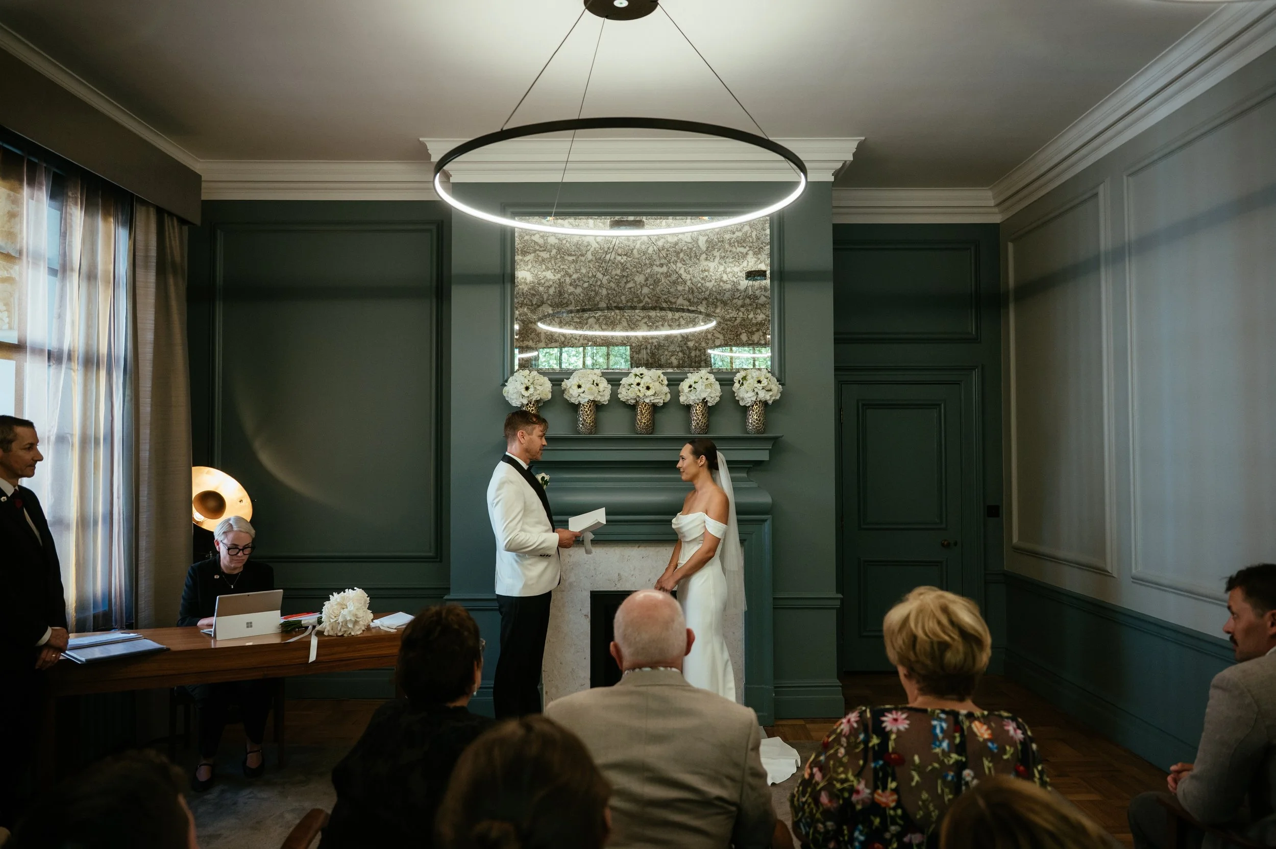 Old Marylebone Town Hall / Wagtail London Wedding by Lauren Braithwaite