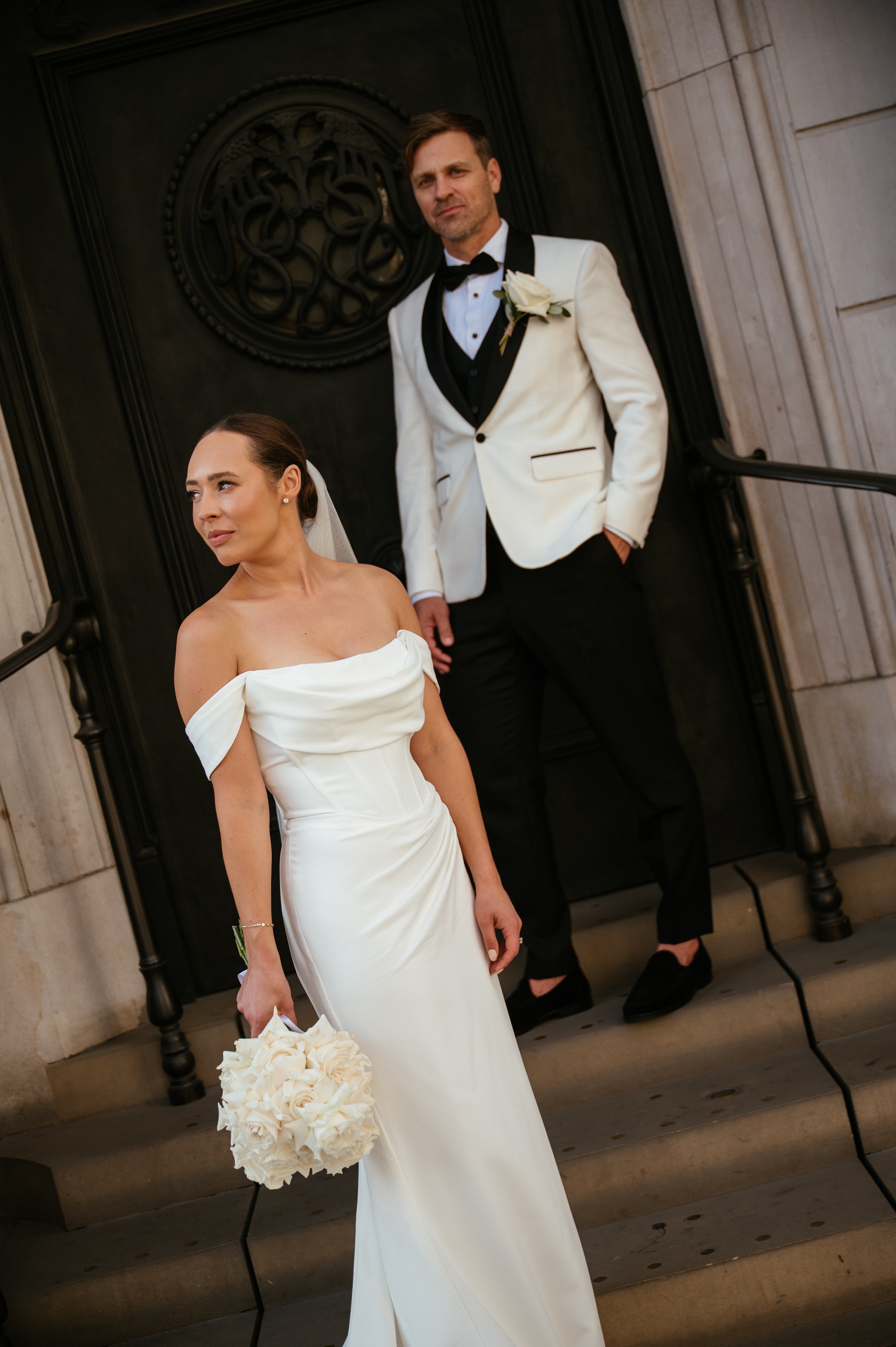 Old Marylebone Town Hall / Wagtail London Wedding by Lauren Braithwaite