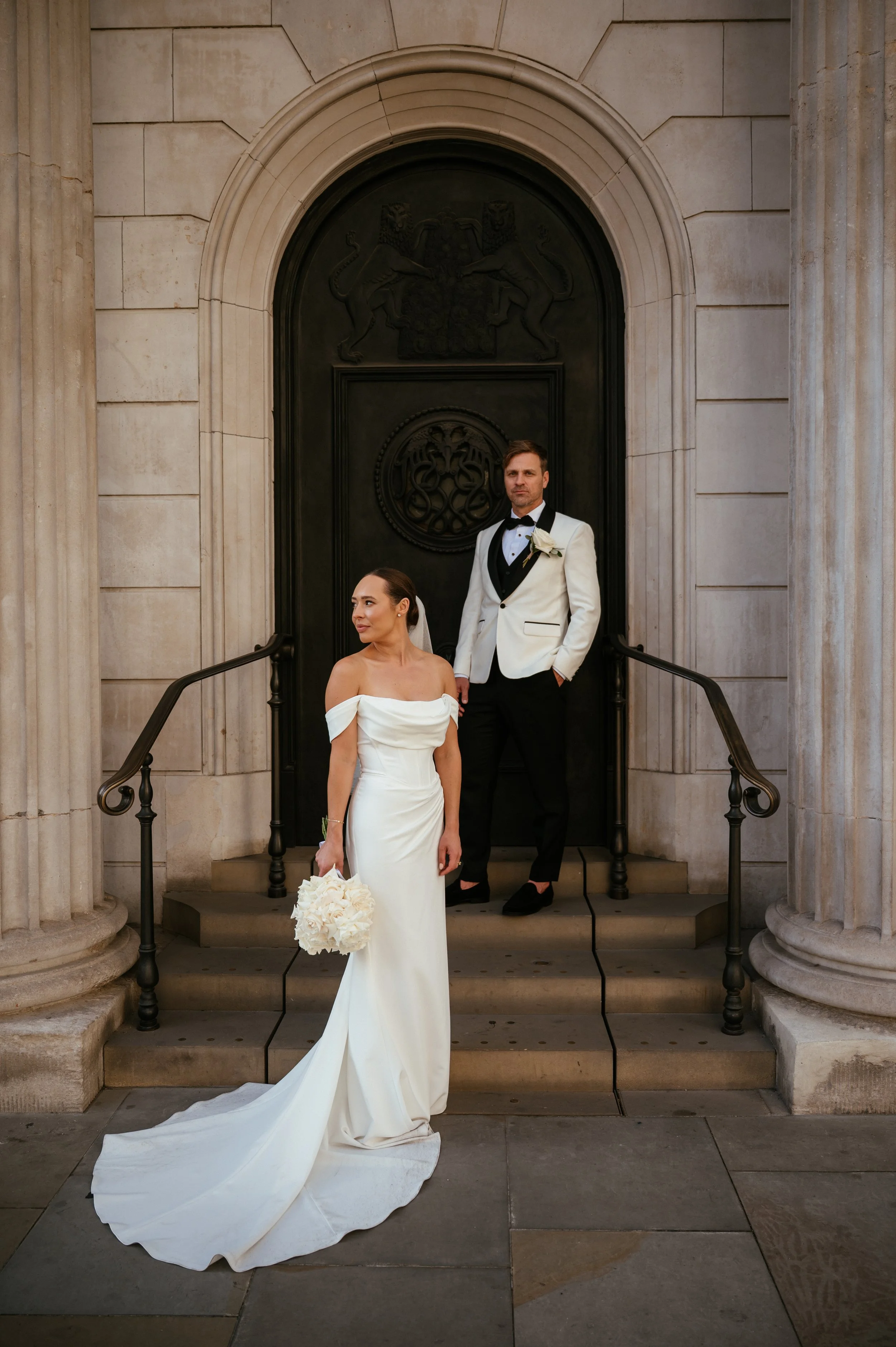 Old Marylebone Town Hall / Wagtail London Wedding by Lauren Braithwaite