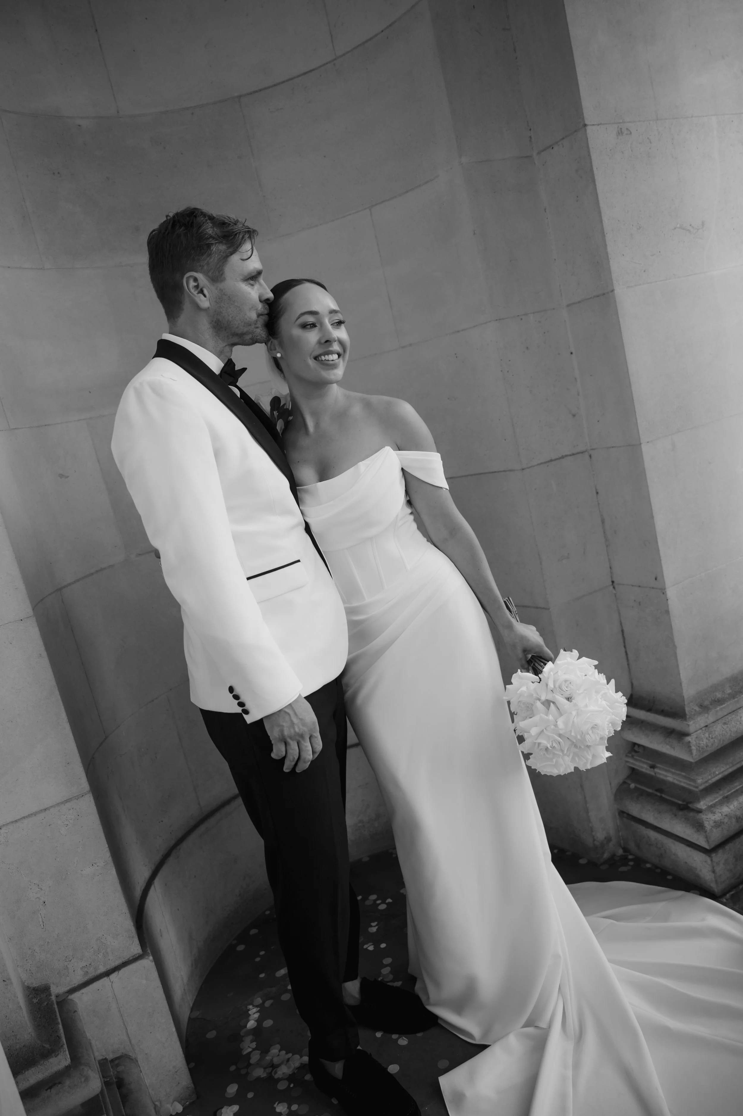 Old Marylebone Town Hall / Wagtail London Wedding by Lauren Braithwaite