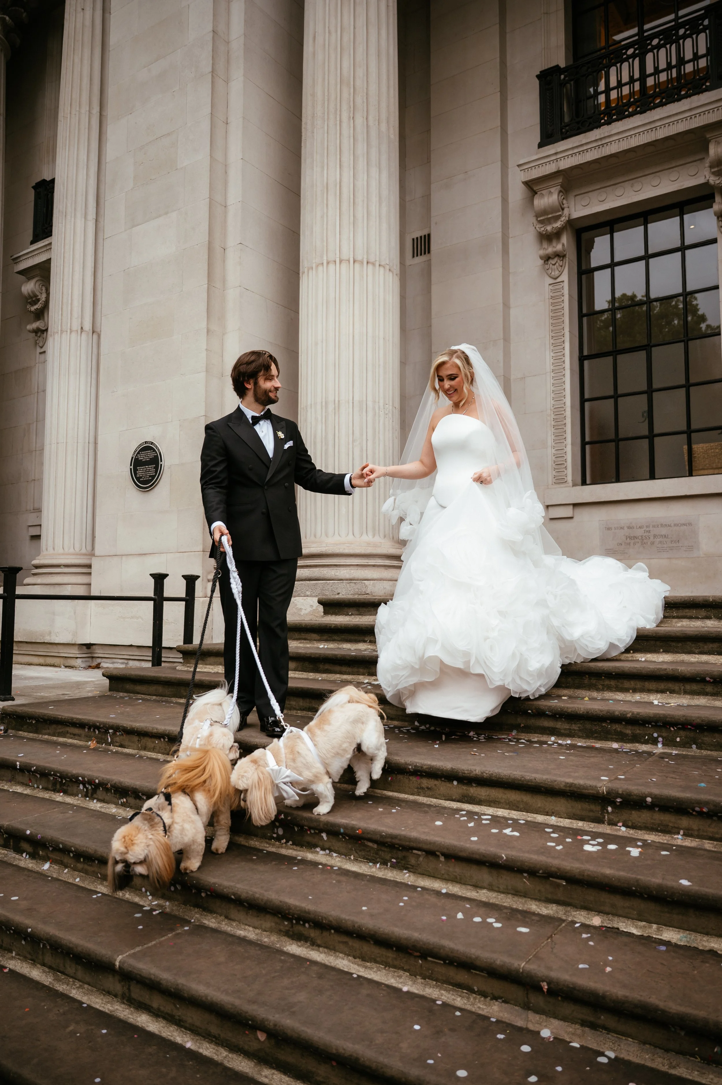 Old Marylebone Town Hall / Landmark Hotel and The Green Houses - Wedding Photography in London by Lauren Braithwaite