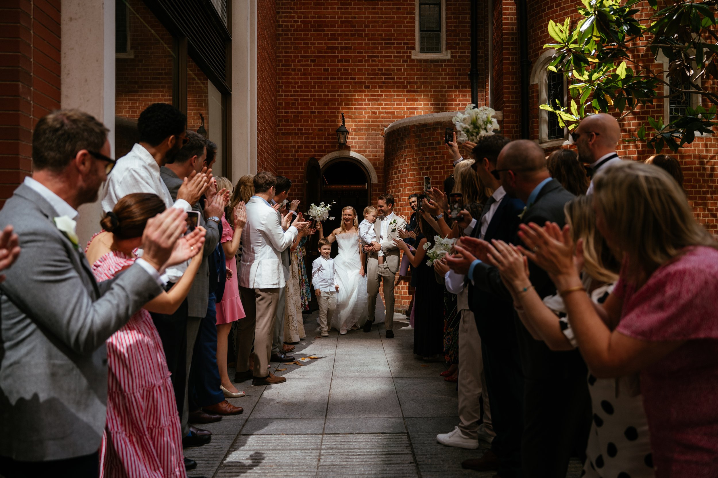 Fitzrovia Chapel Wedding / Lauren Braithwaite