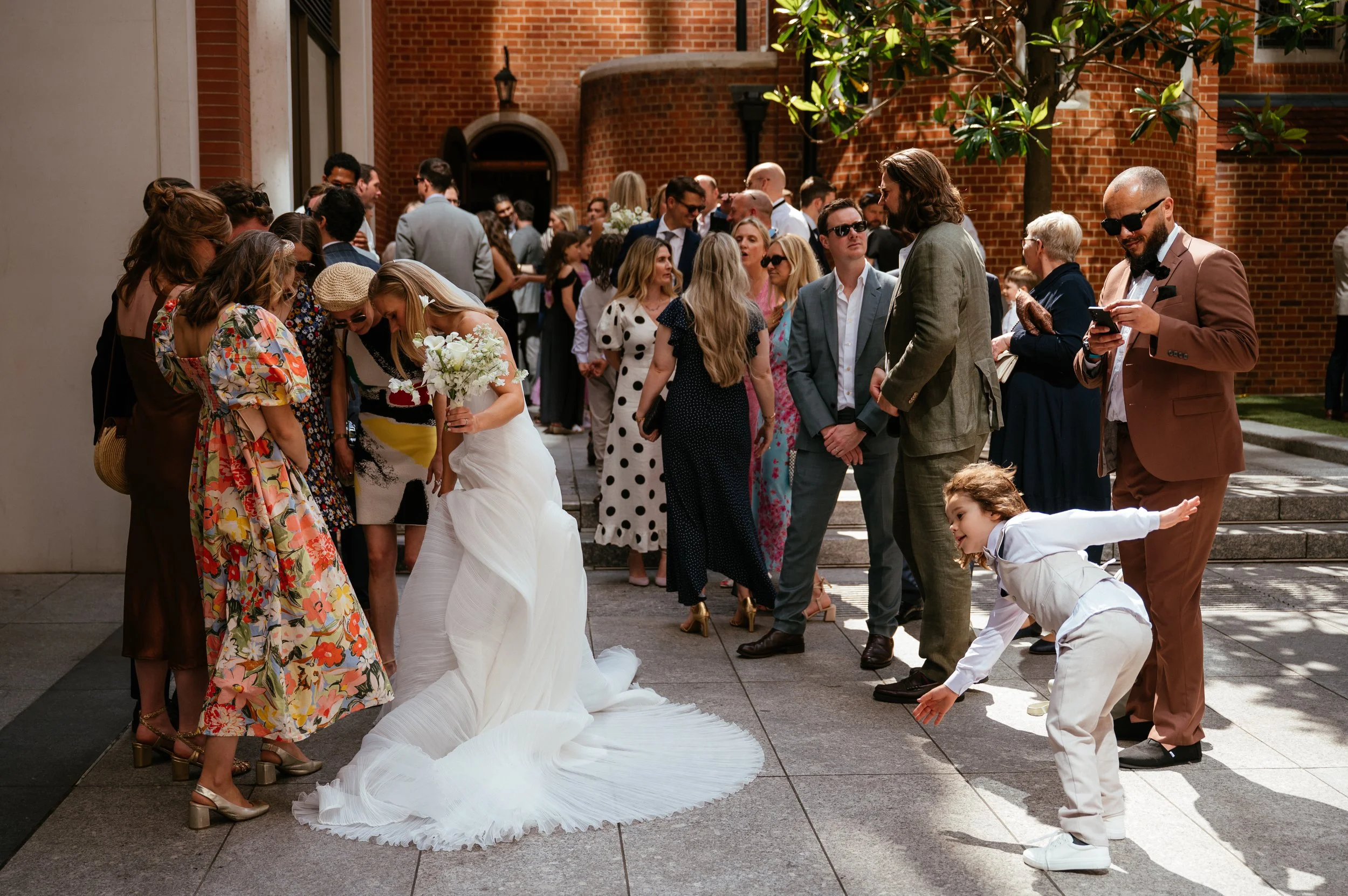 Fitzrovia Chapel Wedding / Lauren Braithwaite