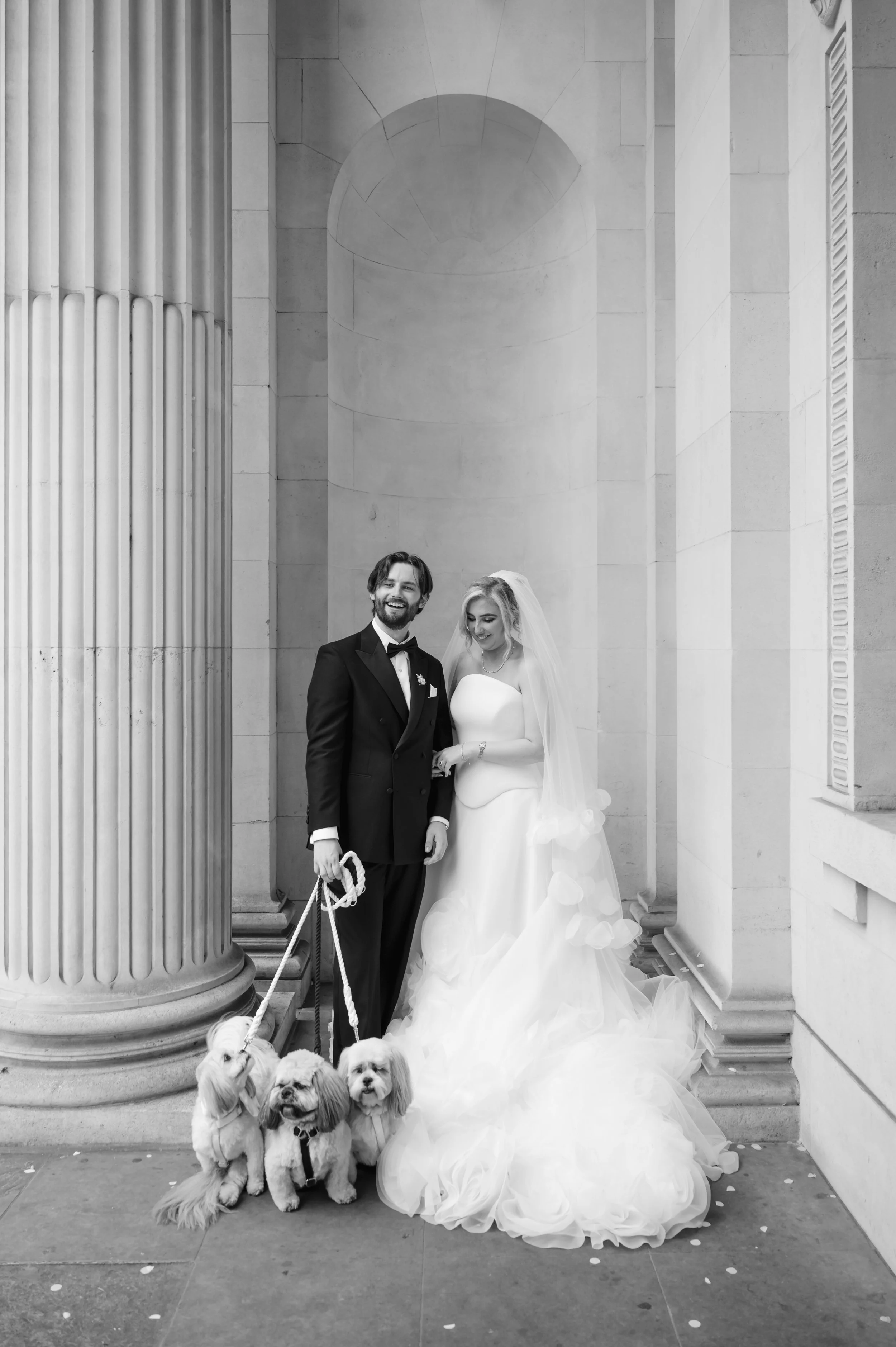 Old Marylebone Town Hall / Landmark Hotel and The Green Houses - Wedding Photography in London by Lauren Braithwaite