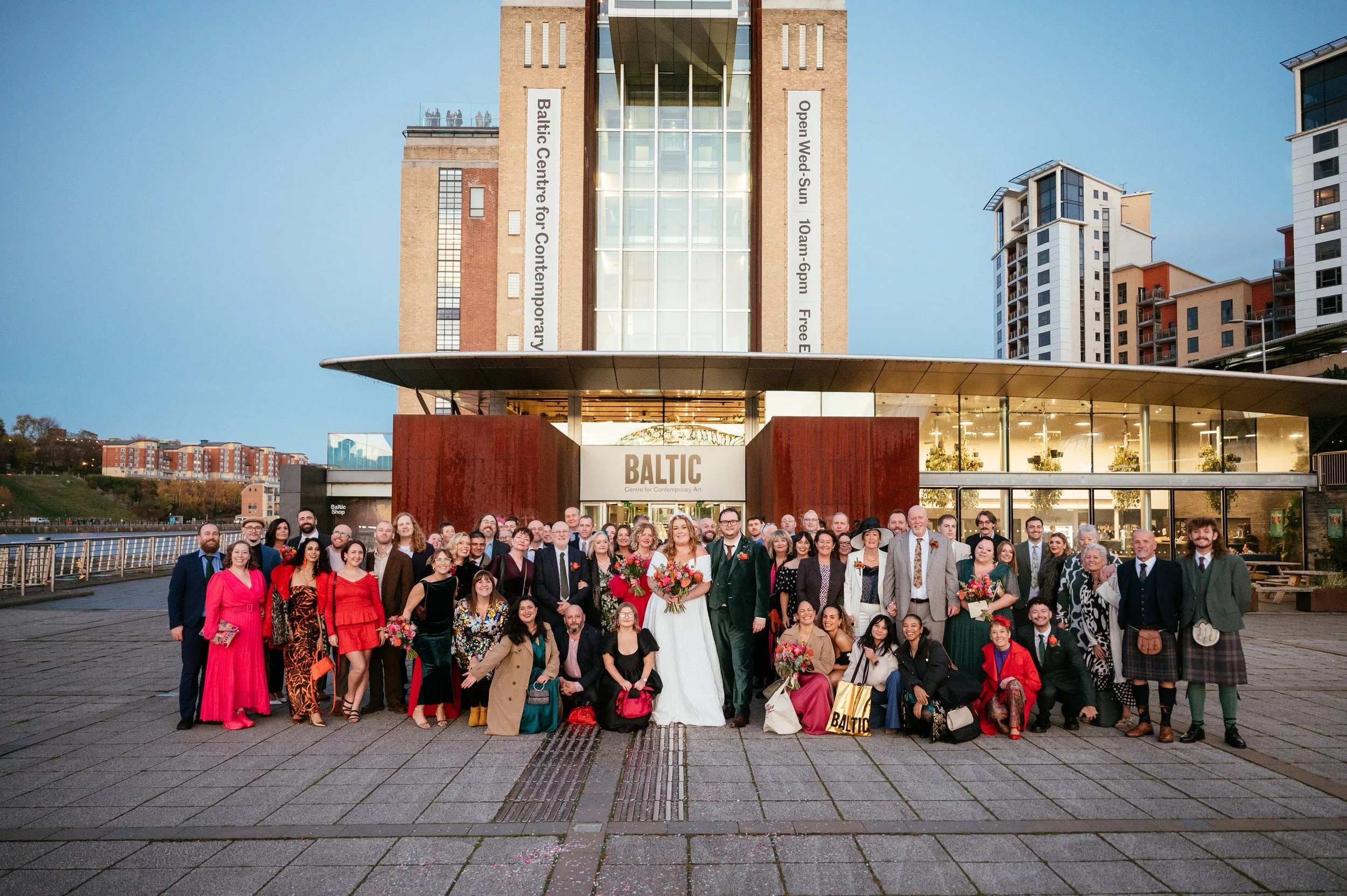 The Baltic / Tapyard Wedding in Newcastle by Lauren Braithwaite