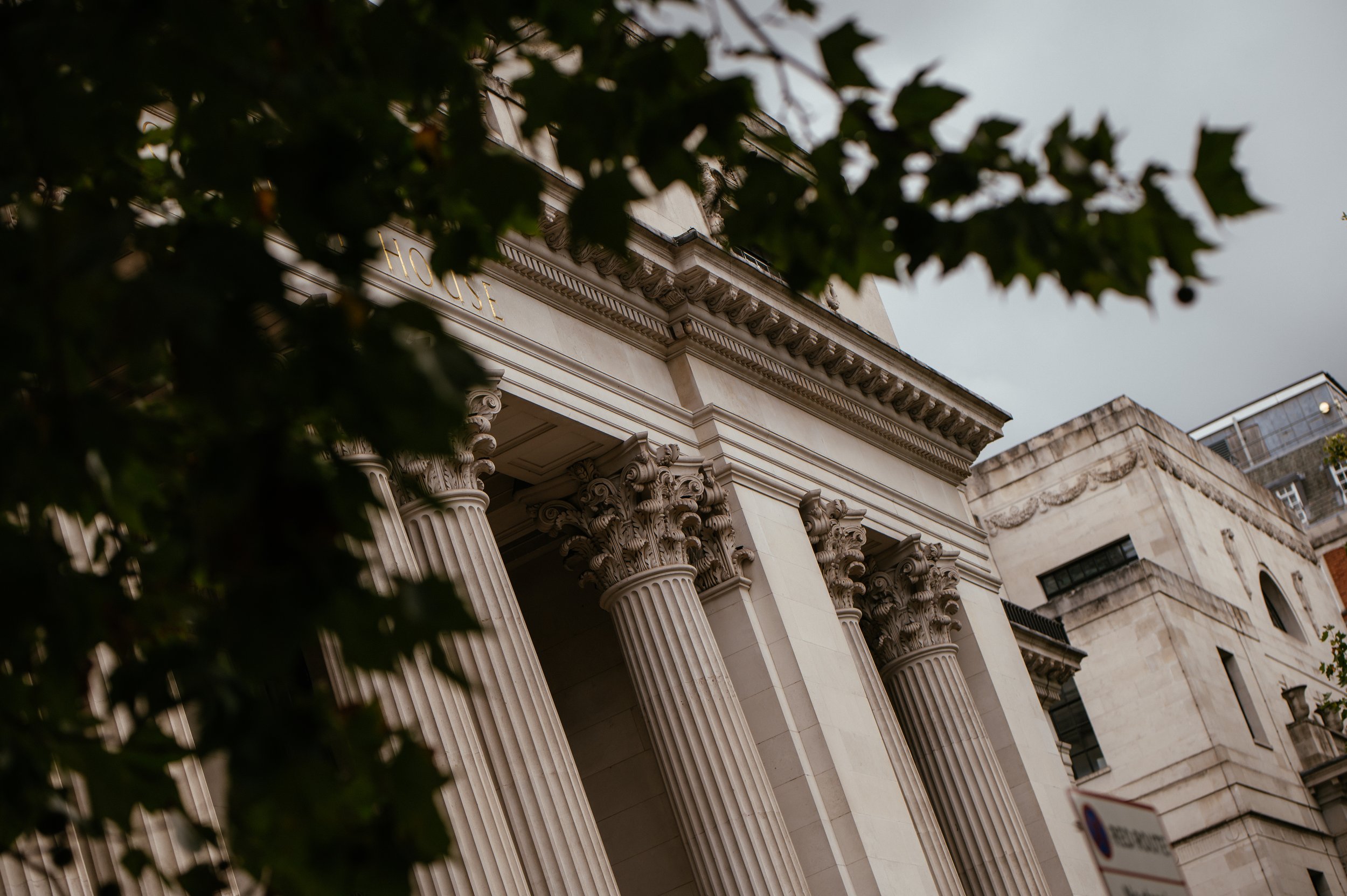Old Marylebone Town Hall / Wagtail London Wedding by Lauren Braithwaite