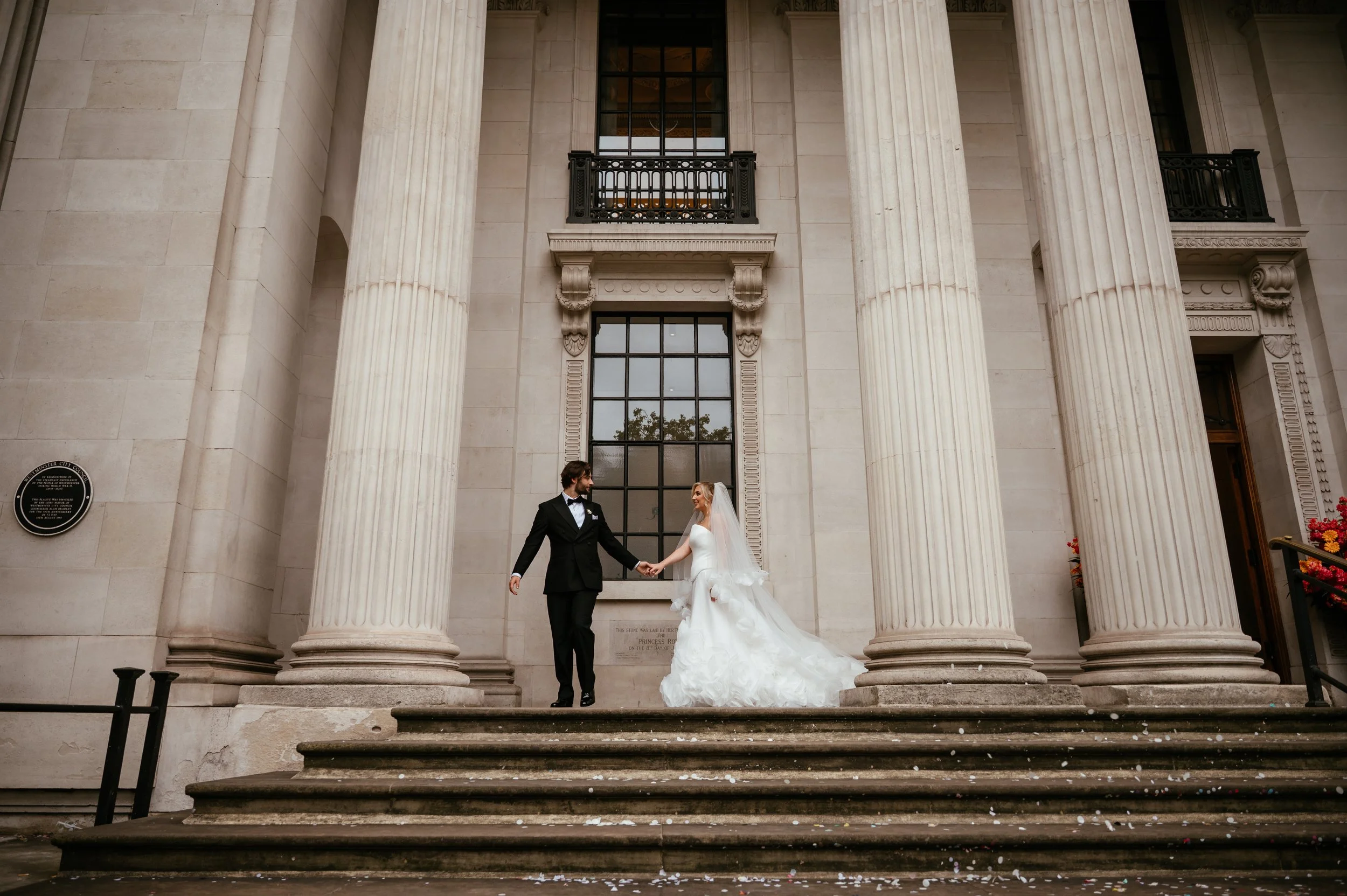 Old Marylebone Town Hall / Landmark Hotel and The Green Houses - Wedding Photography in London by Lauren Braithwaite
