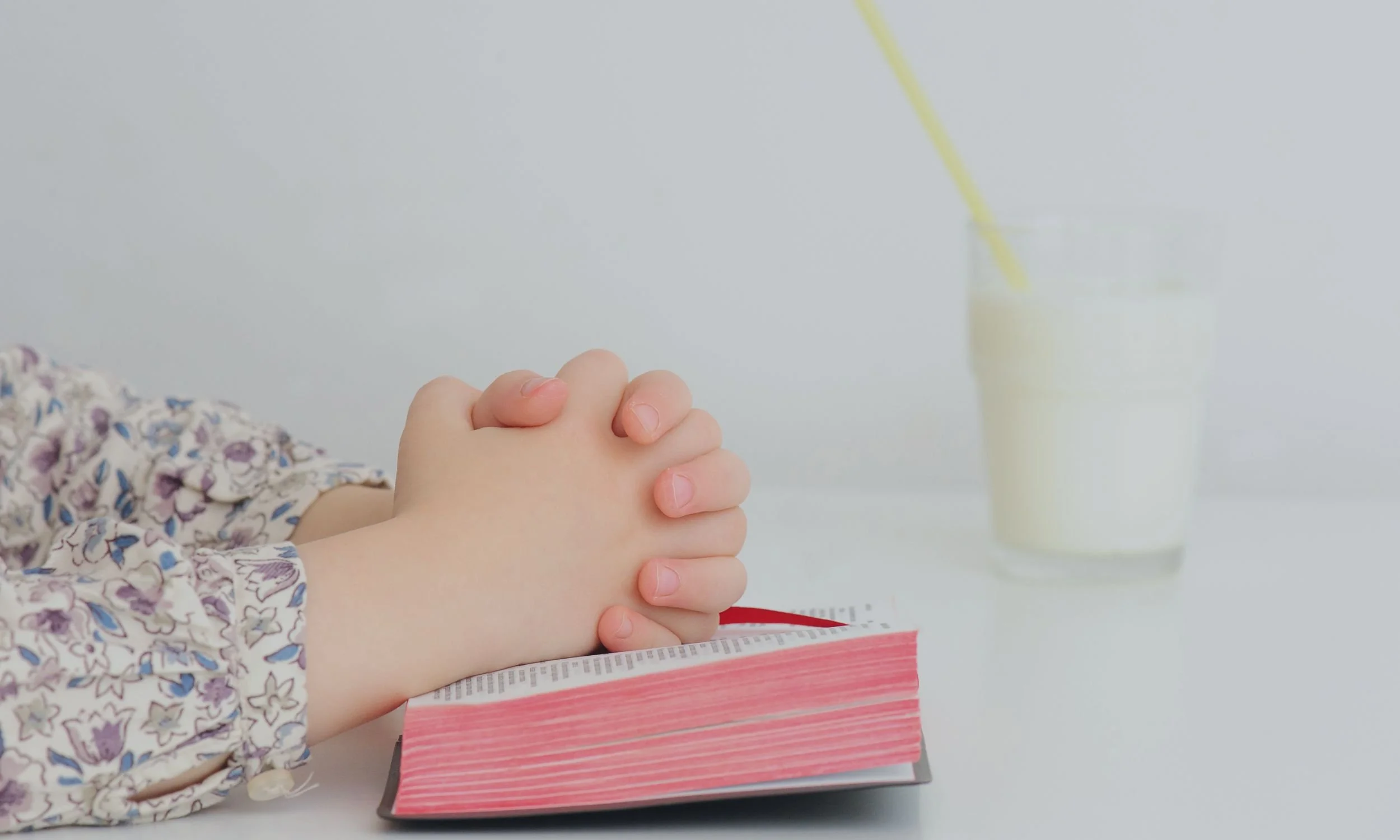 Five ways to encourage prayer in our children