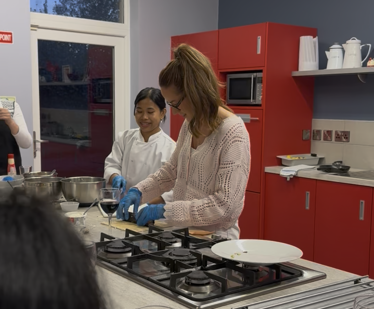 Photo of cookery demo