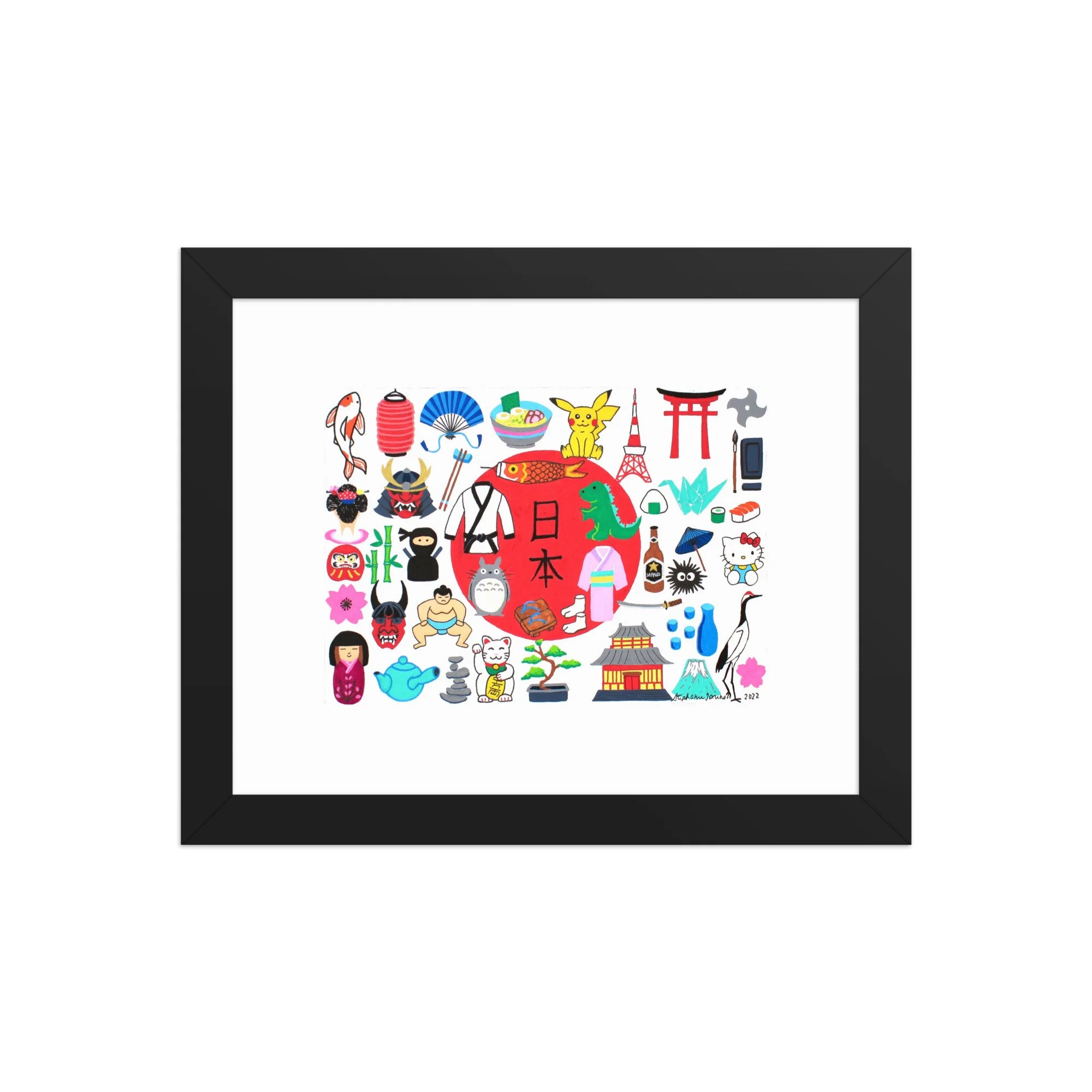 J is for Japan - Original