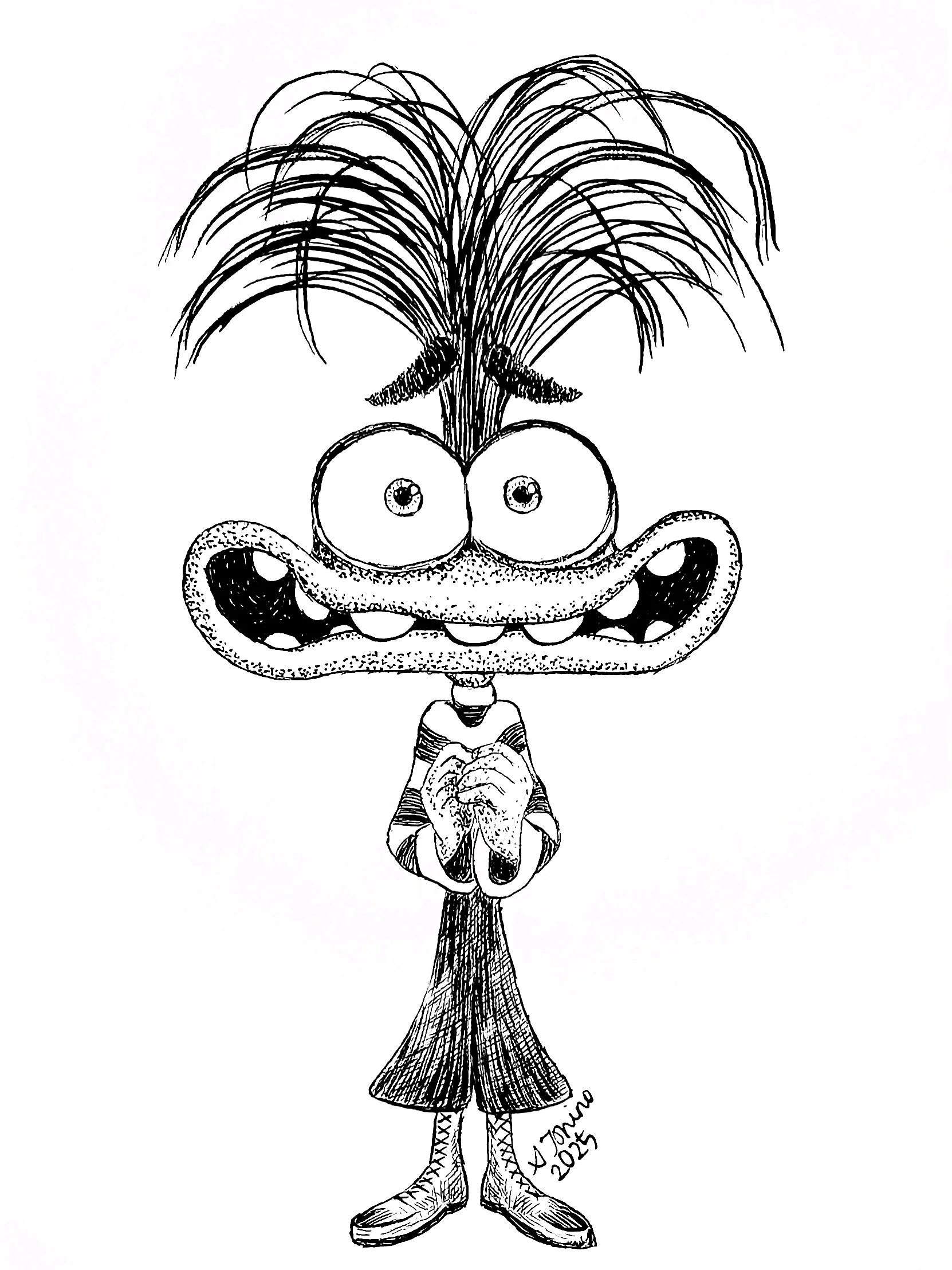 Inktober 2025 - Ragged - Day 15