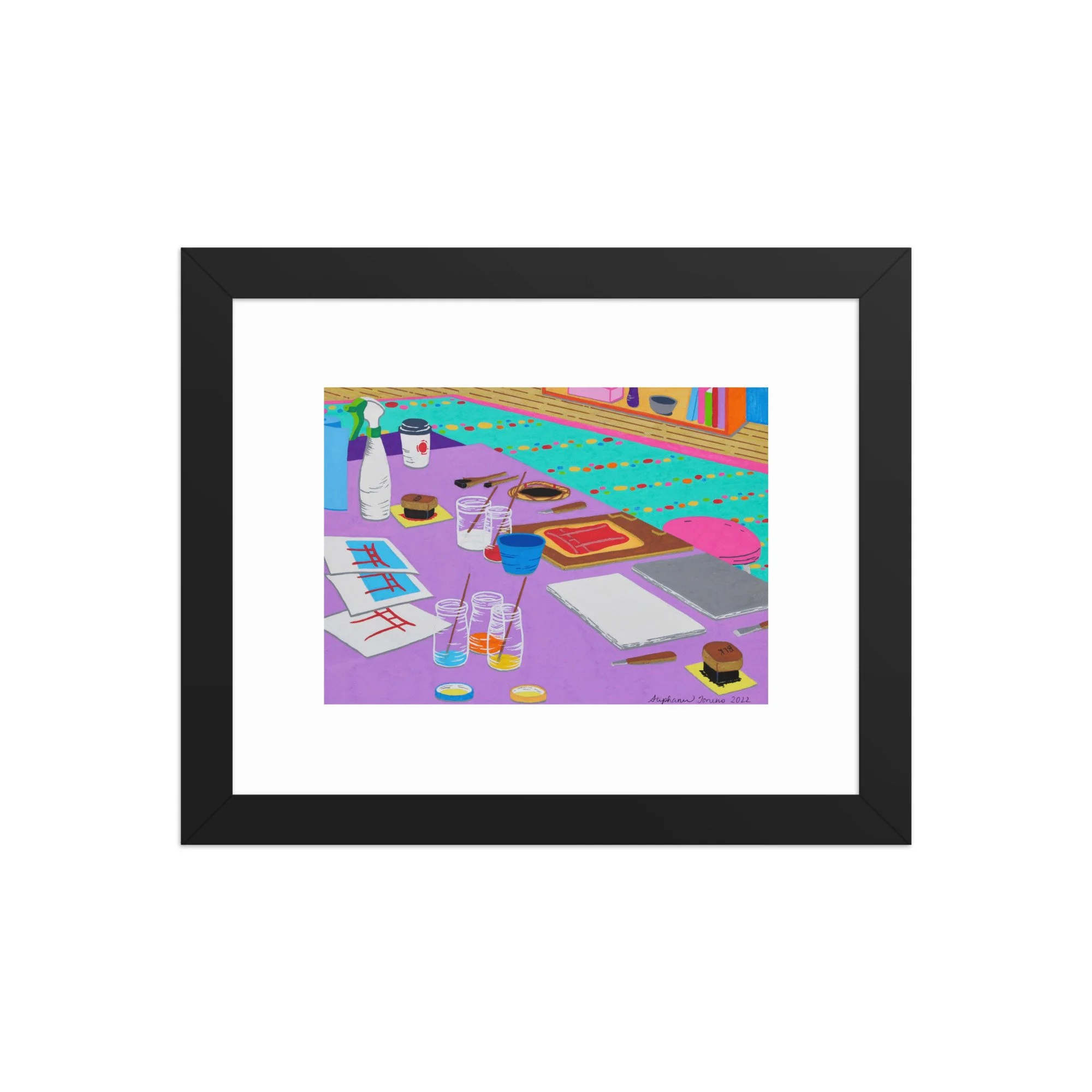 U is for Ukiyo-E - Original