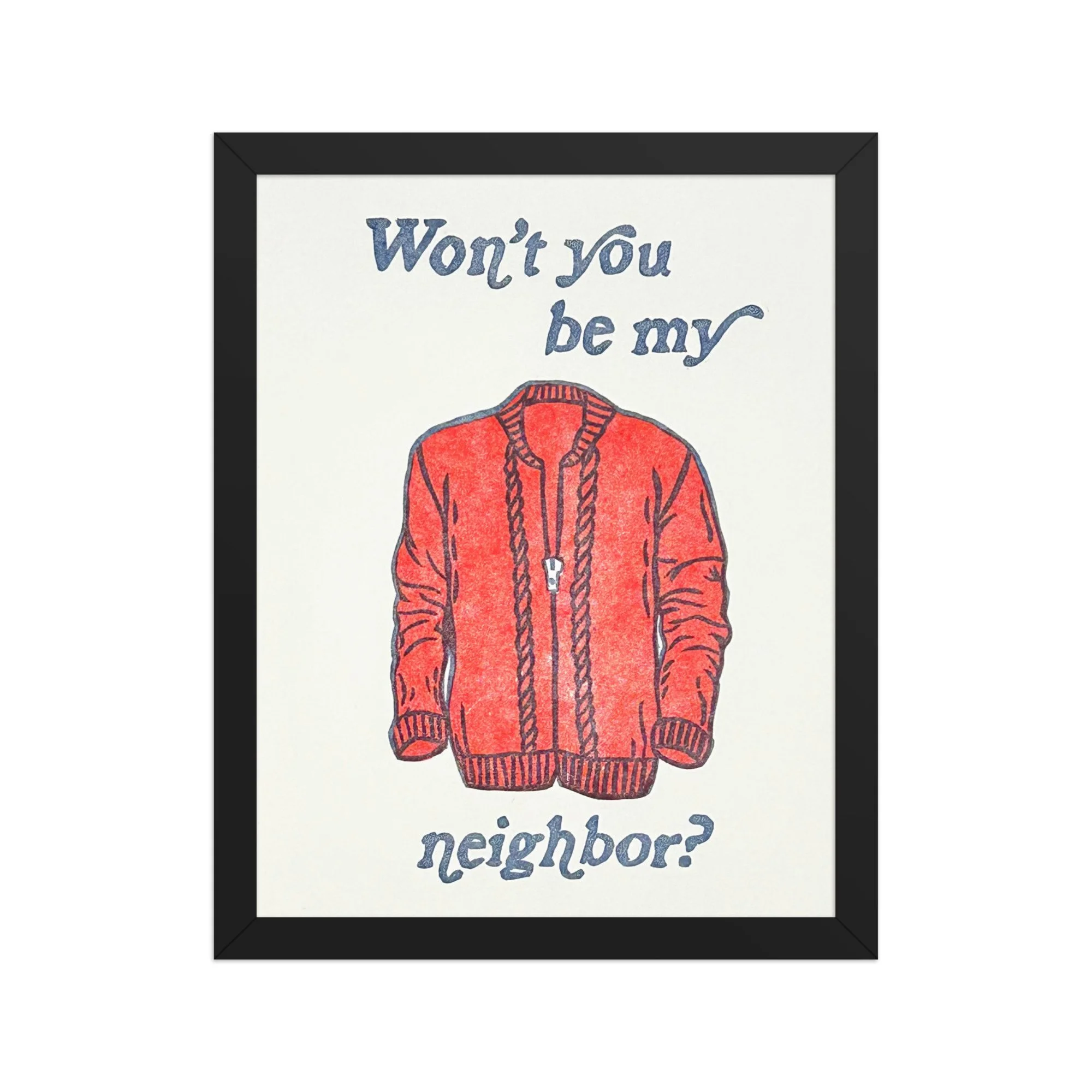 "Mr. Rogers" - 5" x 7" - Limited Edition