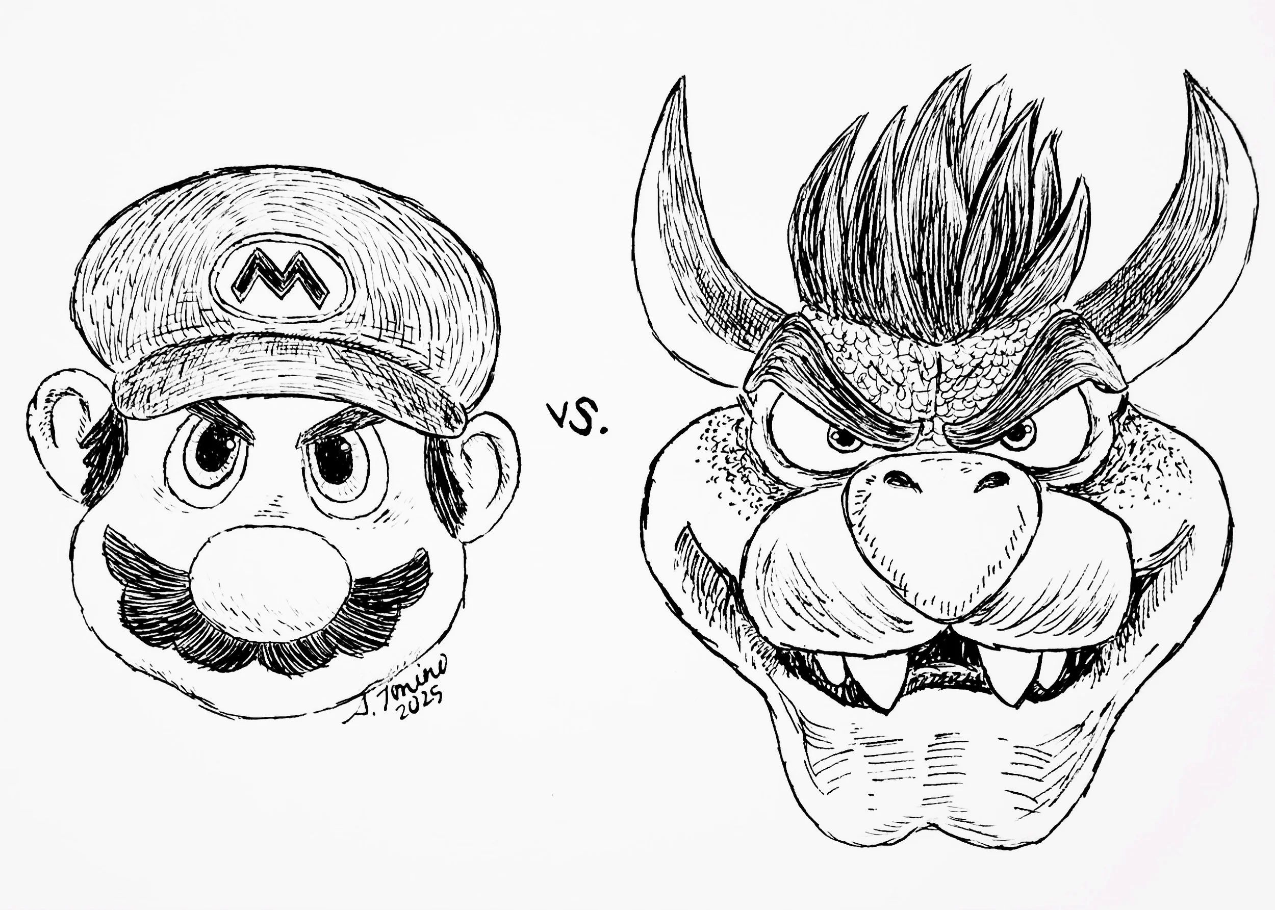 Inktober 2025 - Rivals - Day 20