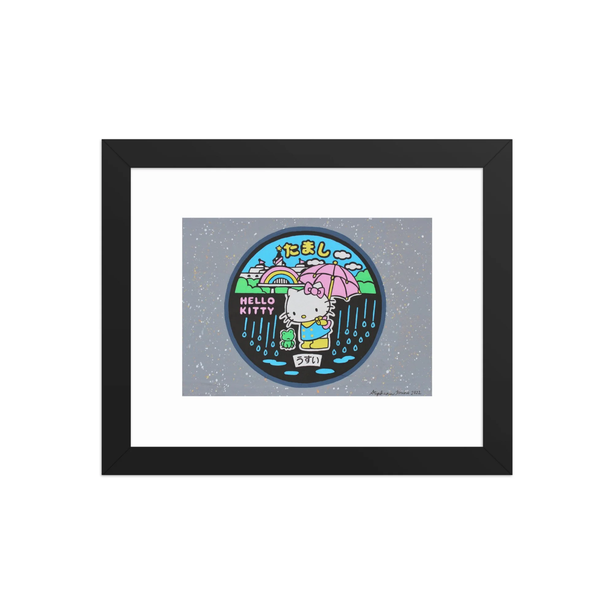 M is for Manhole Cover - Original