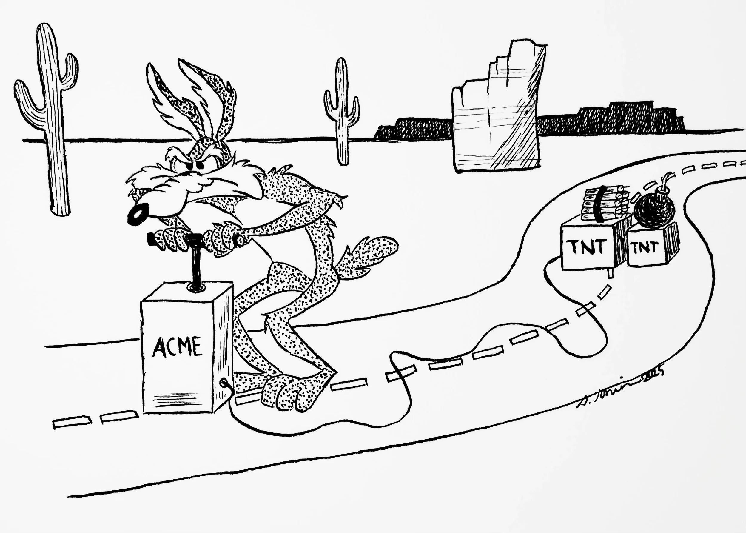 Inktober 2025 - Blast - Day 21