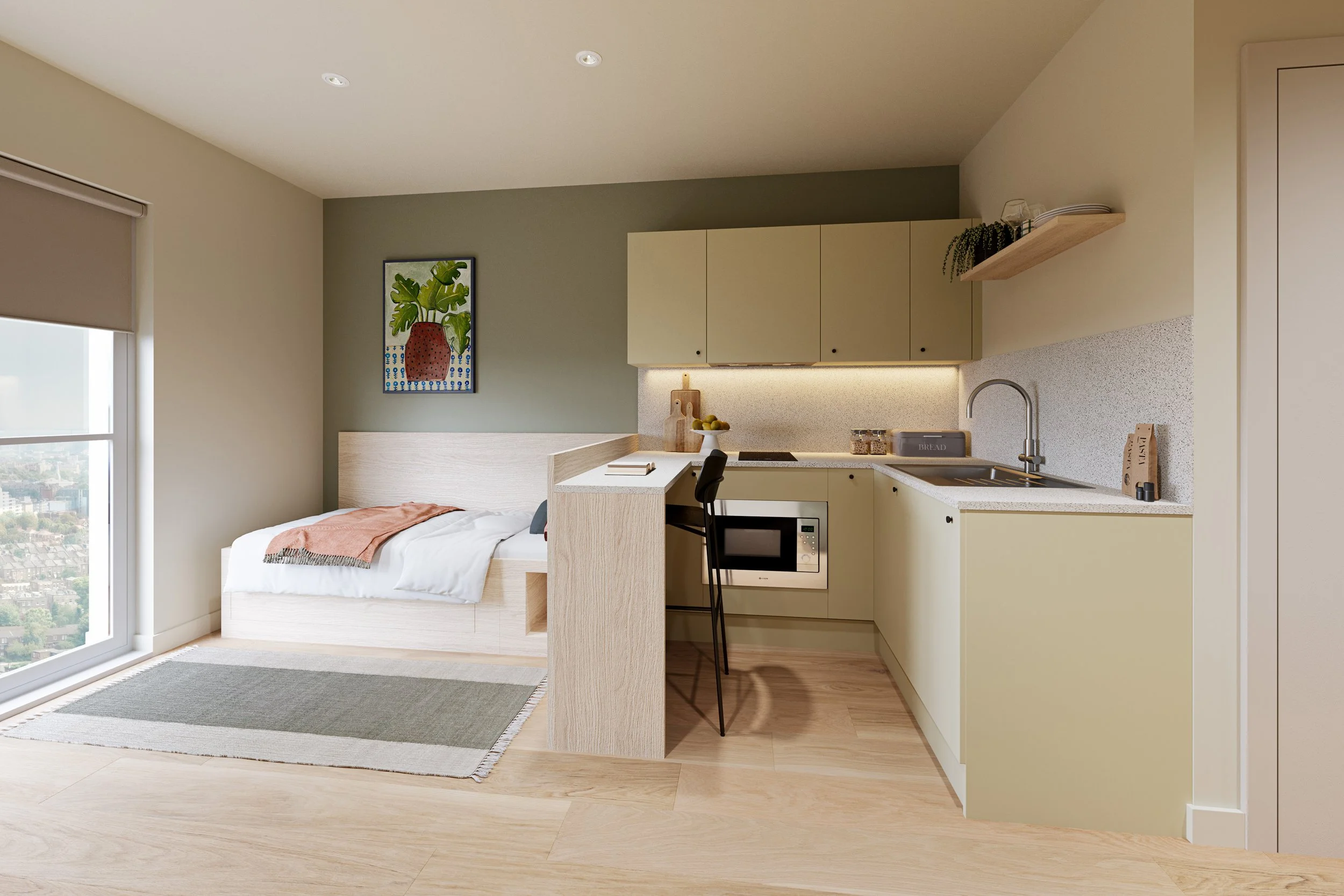 How Everyday Spaces Shape Student Life: Bedrooms, Studios, and Shared Kitchens