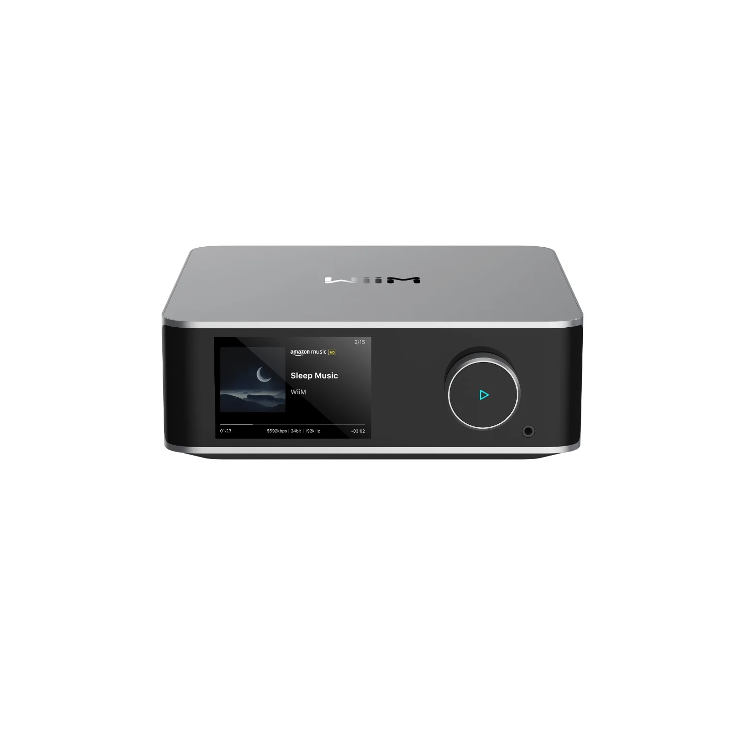 wiim-ultra-streamer-front-top-silver.webp