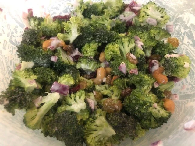 Cori’s award winning Broccoli salad